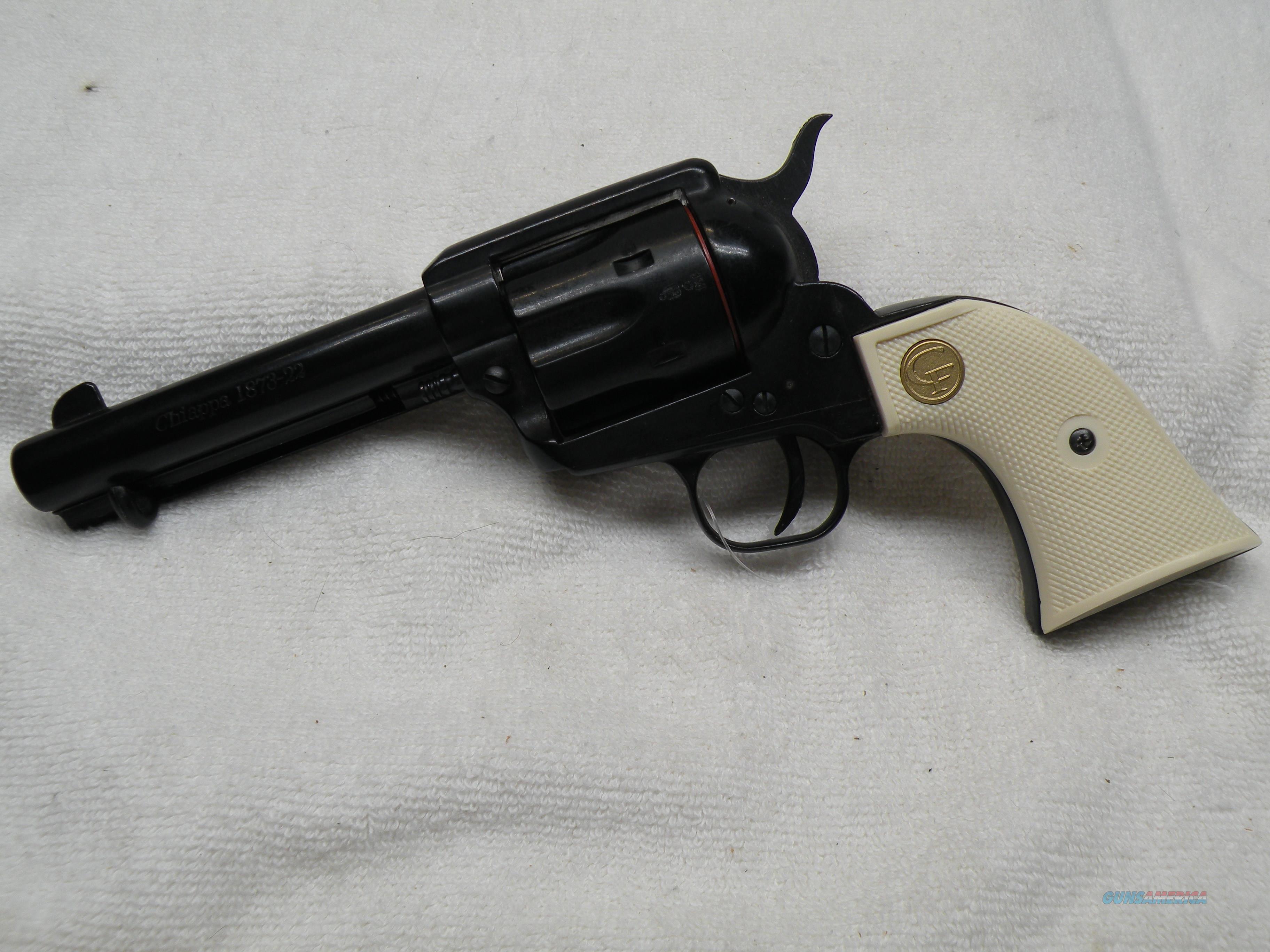 Chiappa 1873 Revolver BLU/IVORY - F... for sale at Gunsamerica.com ...