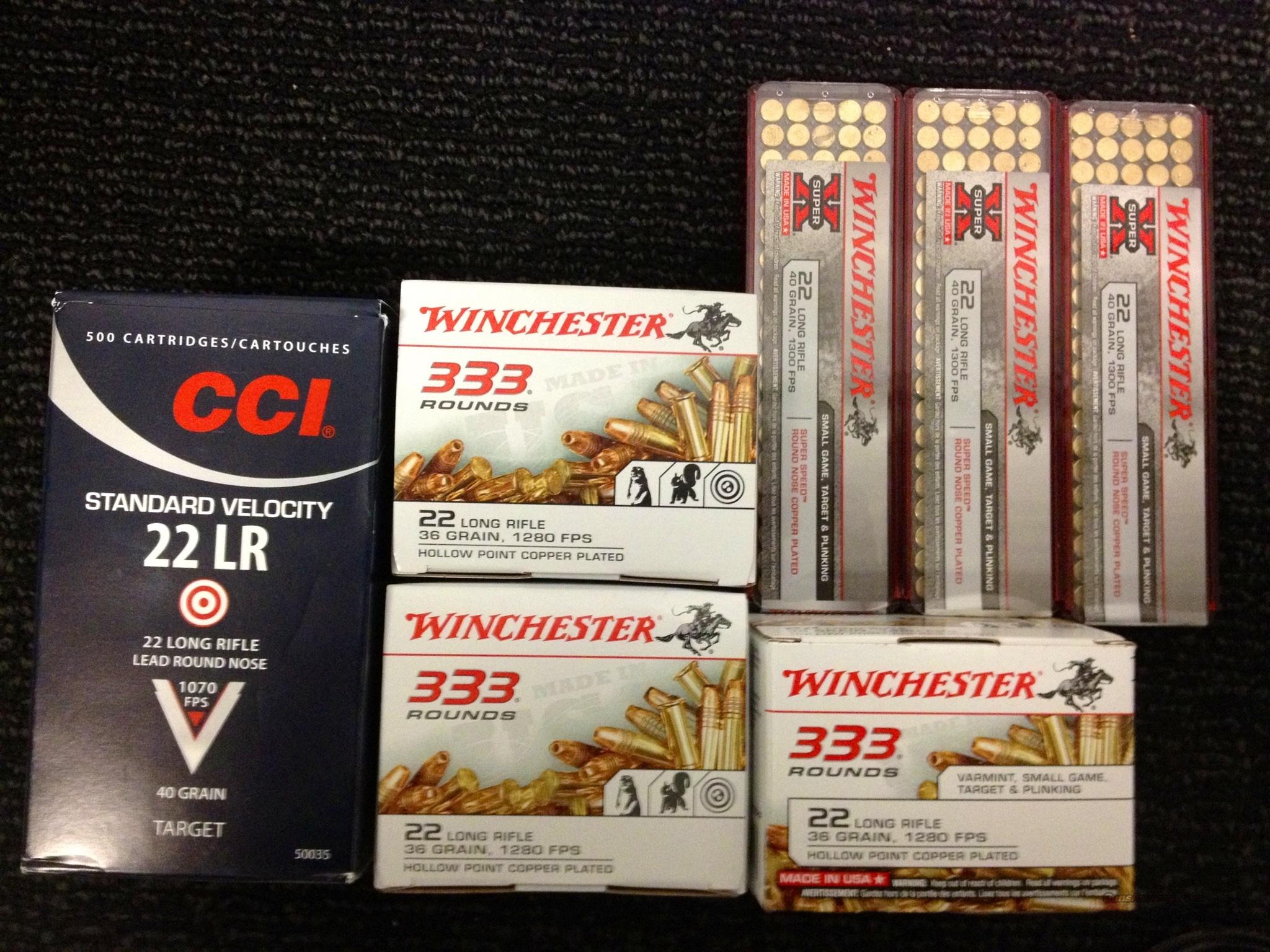 22LR AMMO: 1800 Rounds of Wincheste... for sale at Gunsamerica.com ...