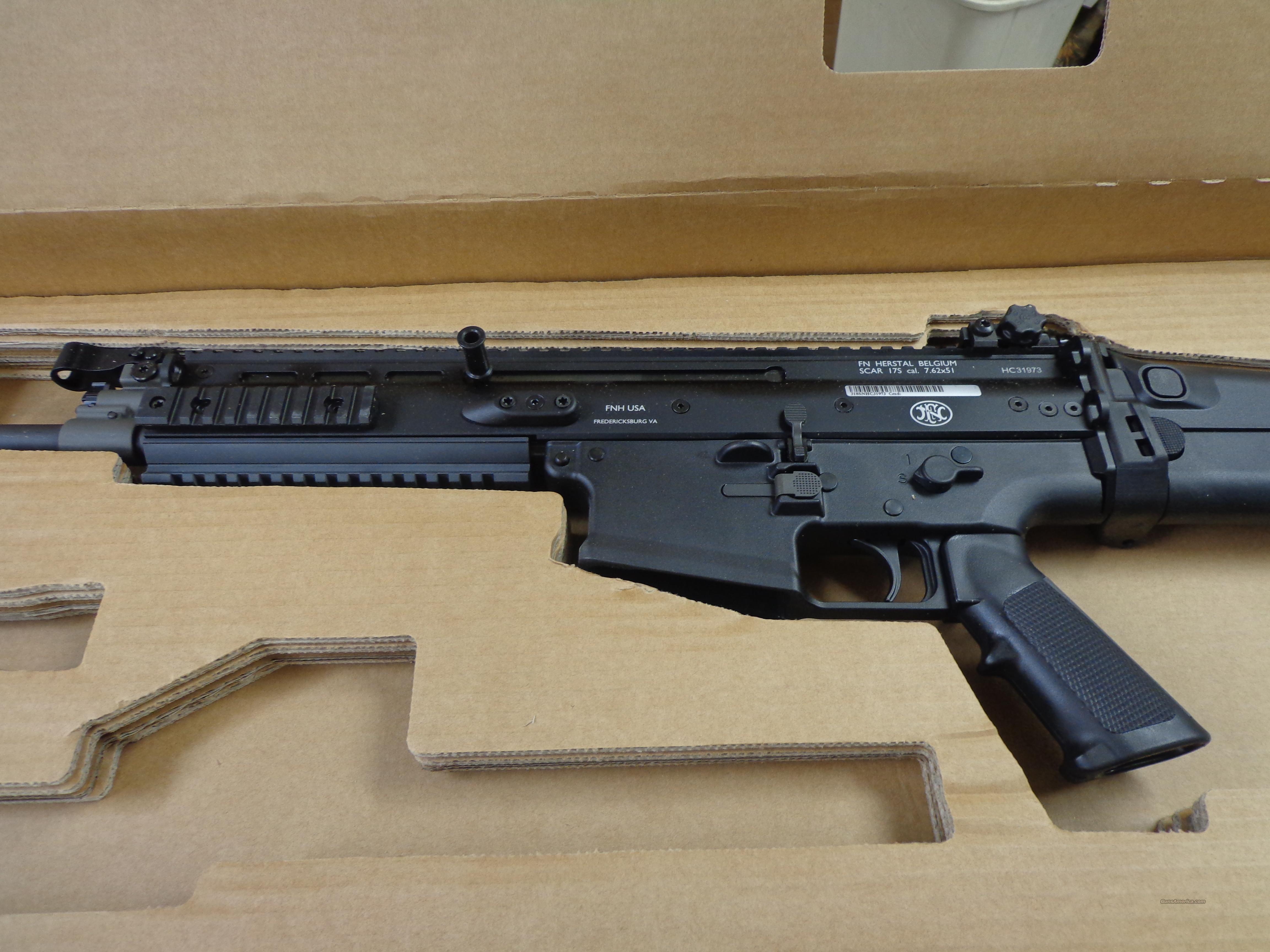 FN SCAR 17 308 / 7.62/51 BLACK for sale at Gunsamerica.com: 956690897