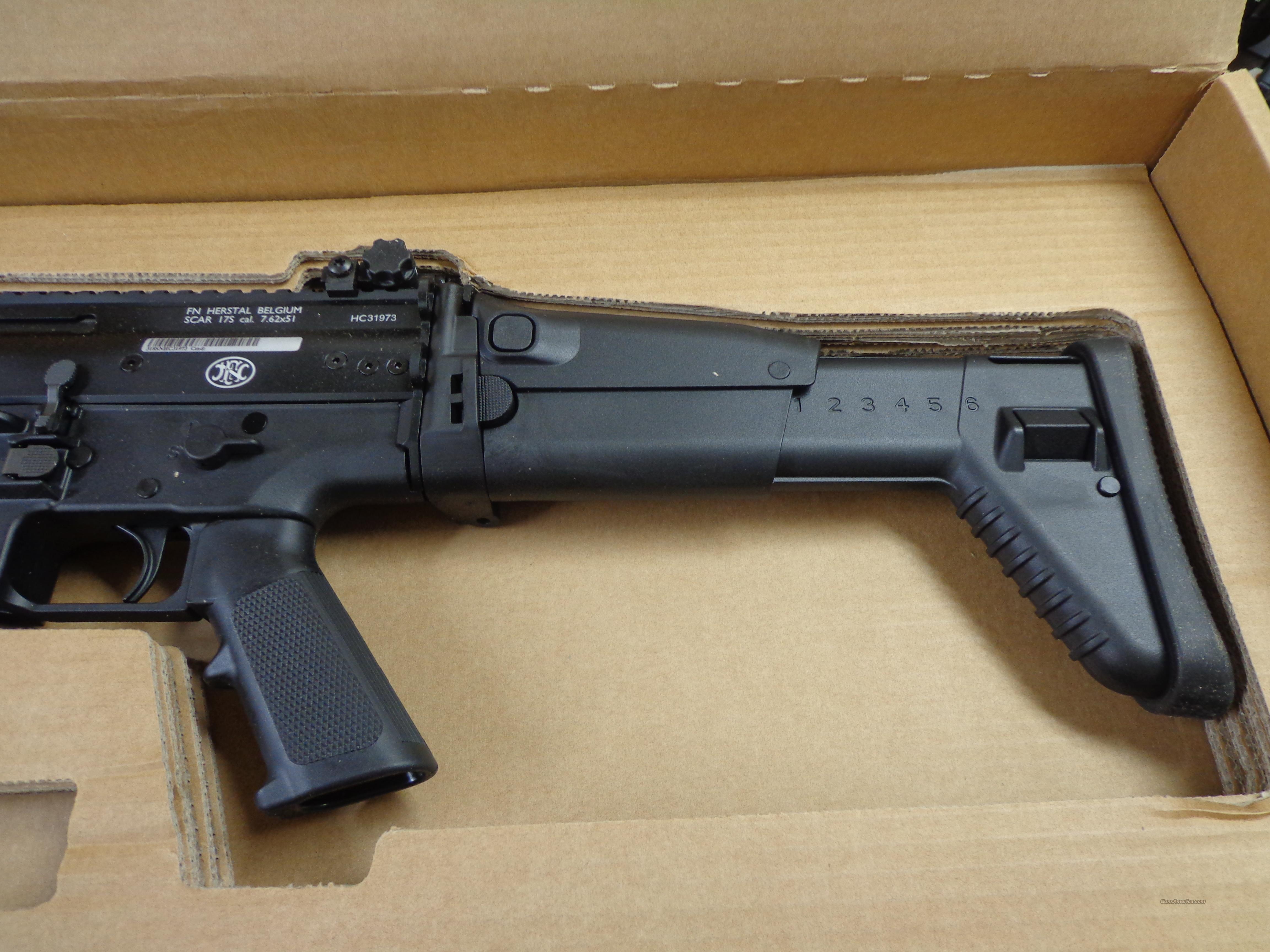 FN SCAR 17 308 / 7.62/51 BLACK for sale at Gunsamerica.com: 956690897