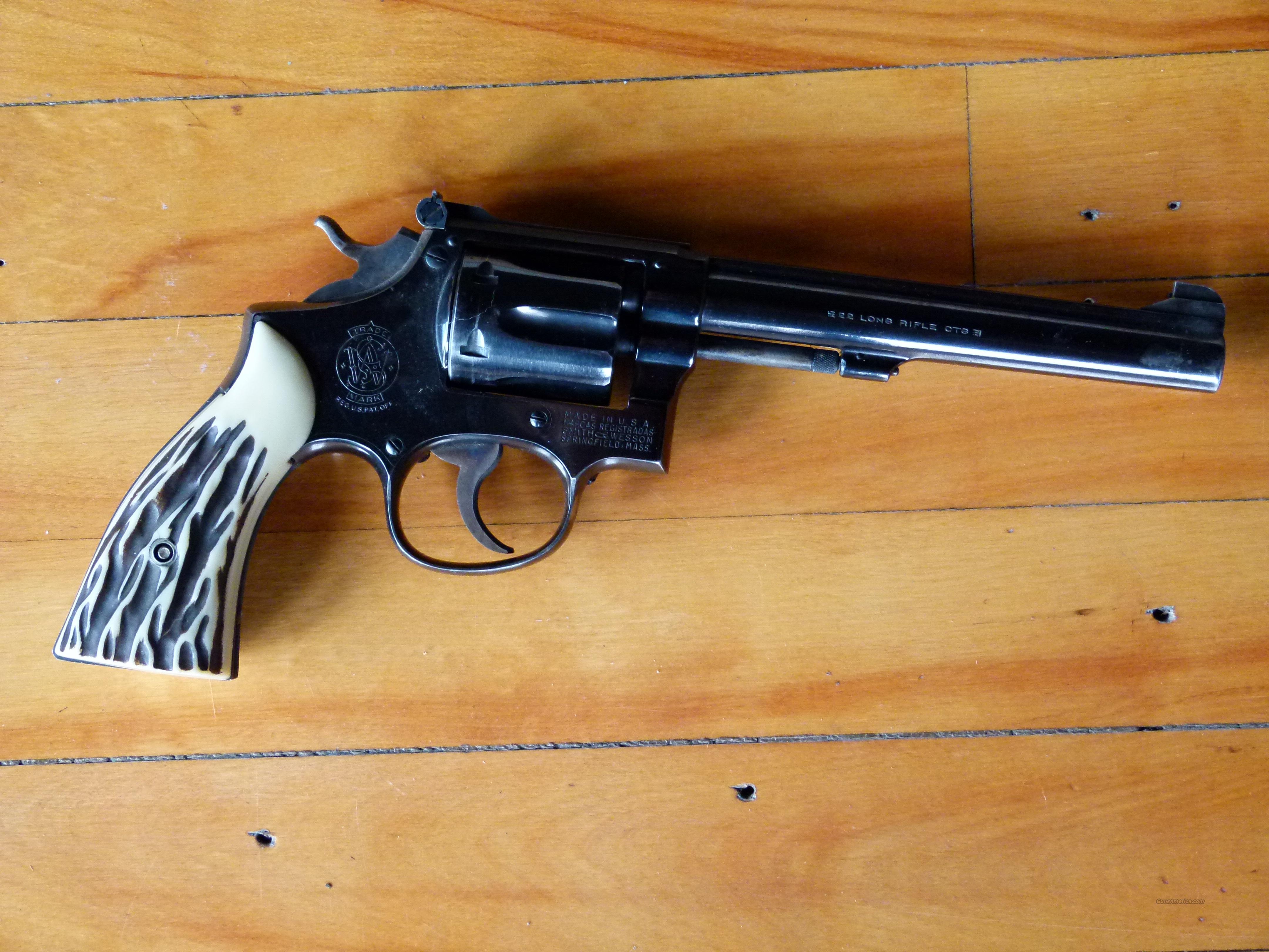 smith and wesson k frame 22 1955 er... for sale at Gunsamerica.com ...