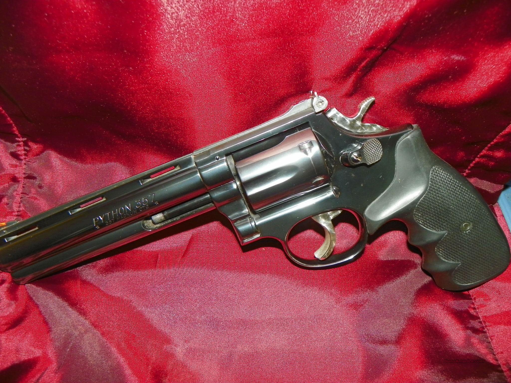 Smolt Model 19 with Colt Python Bar... for sale at Gunsamerica.com ...