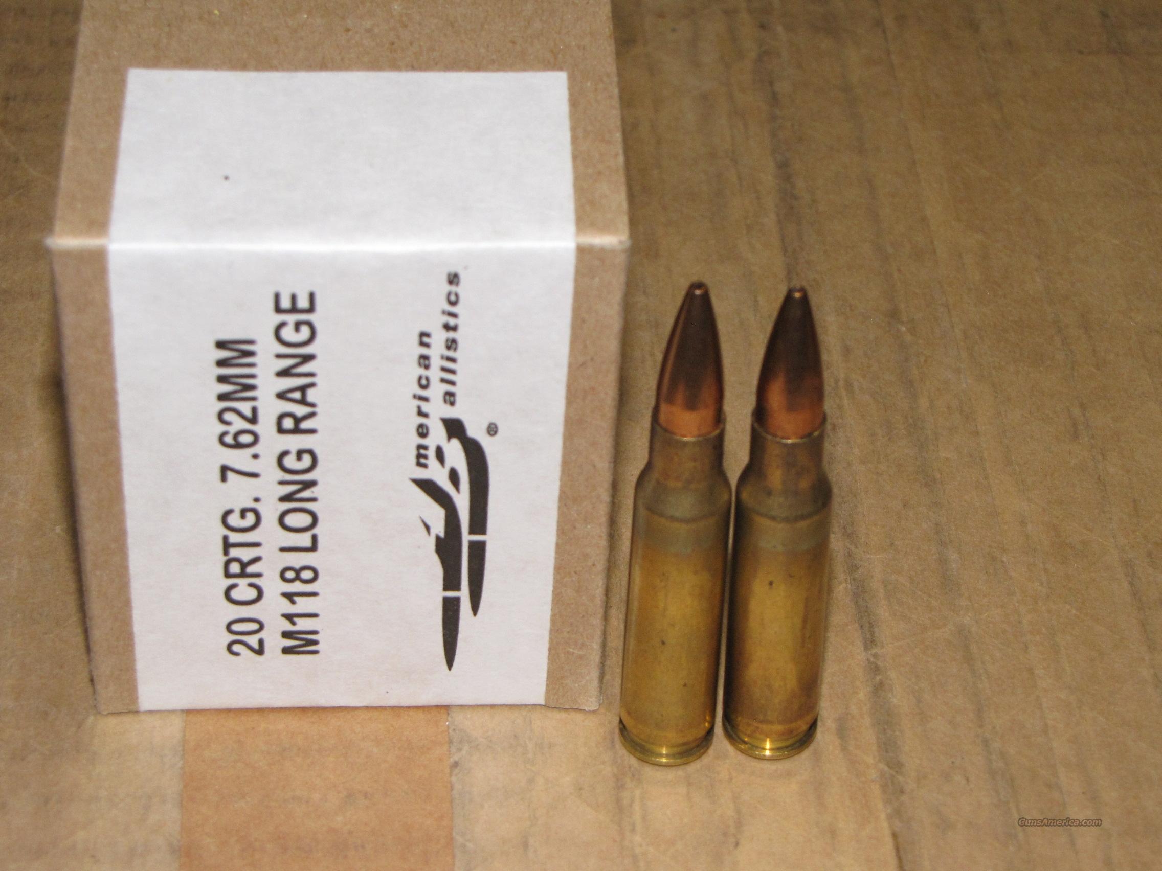 7.62x51mm M118 Boat Tail Hollow Poi... for sale at Gunsamerica.com ...