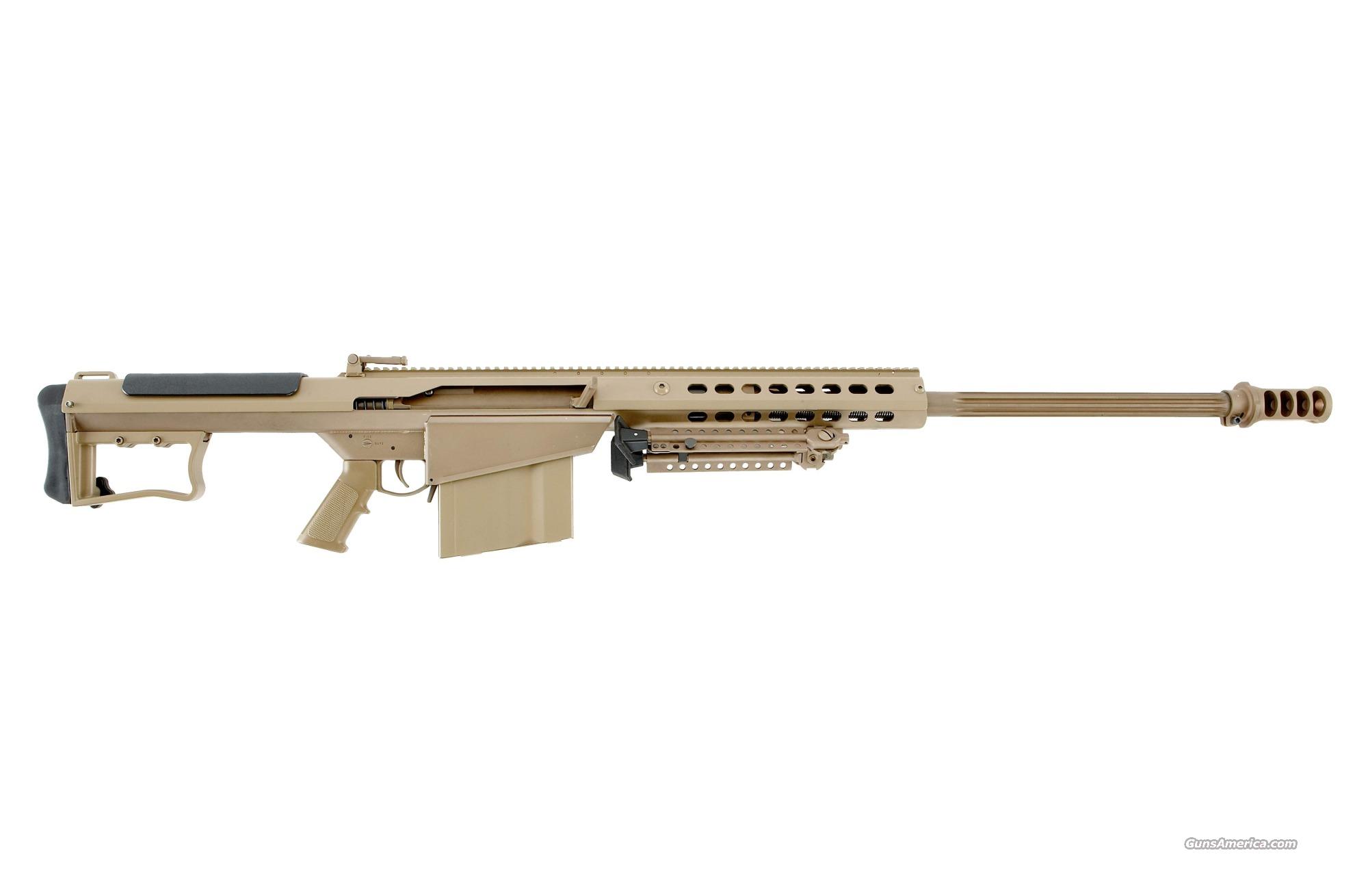 New Barrett M107a1 29barrel In Fde For Sale