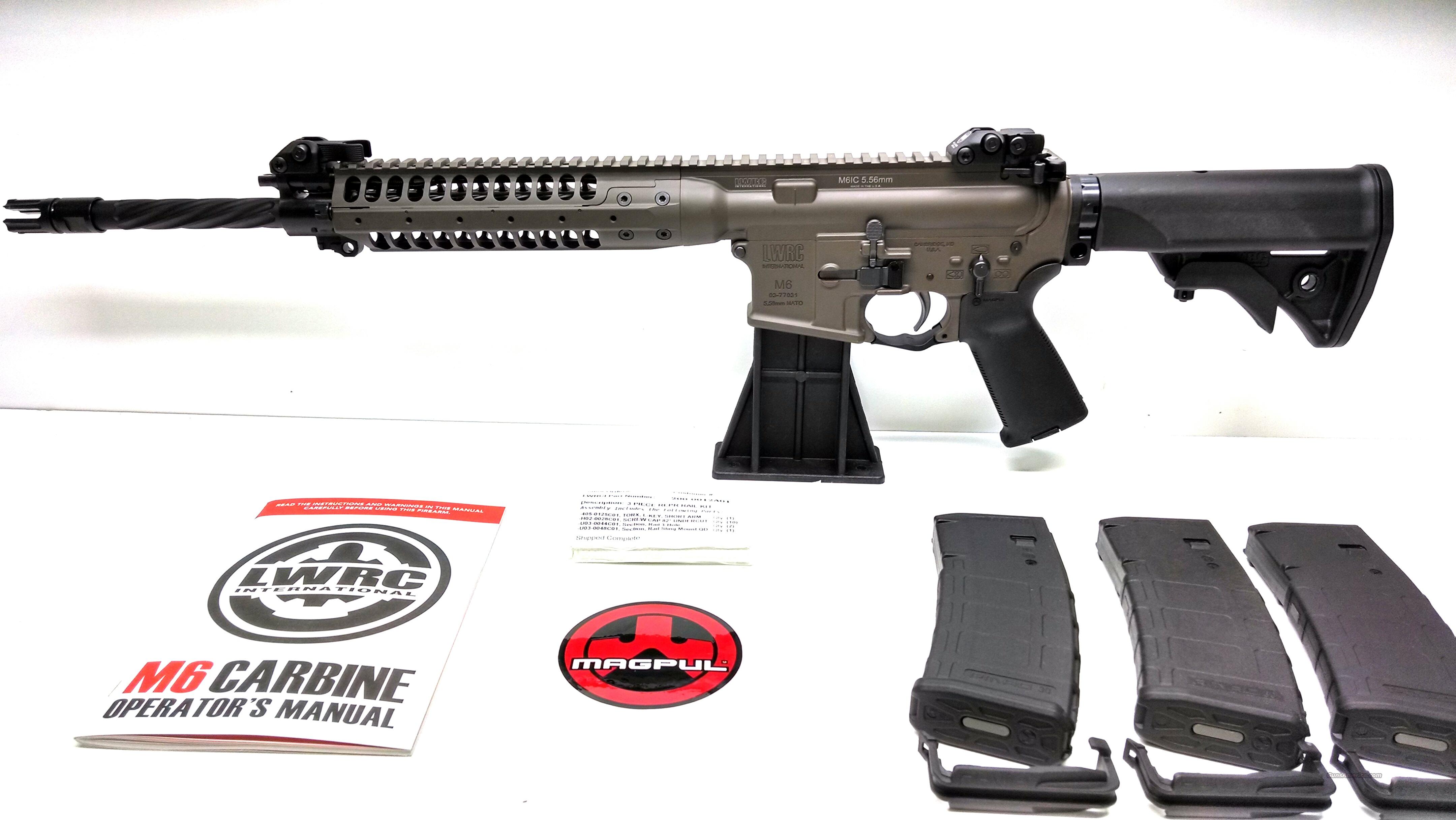 <b>LWRC</b> M6 IC Enhanced Individual Carb... for sale at Gunsamerica.com.