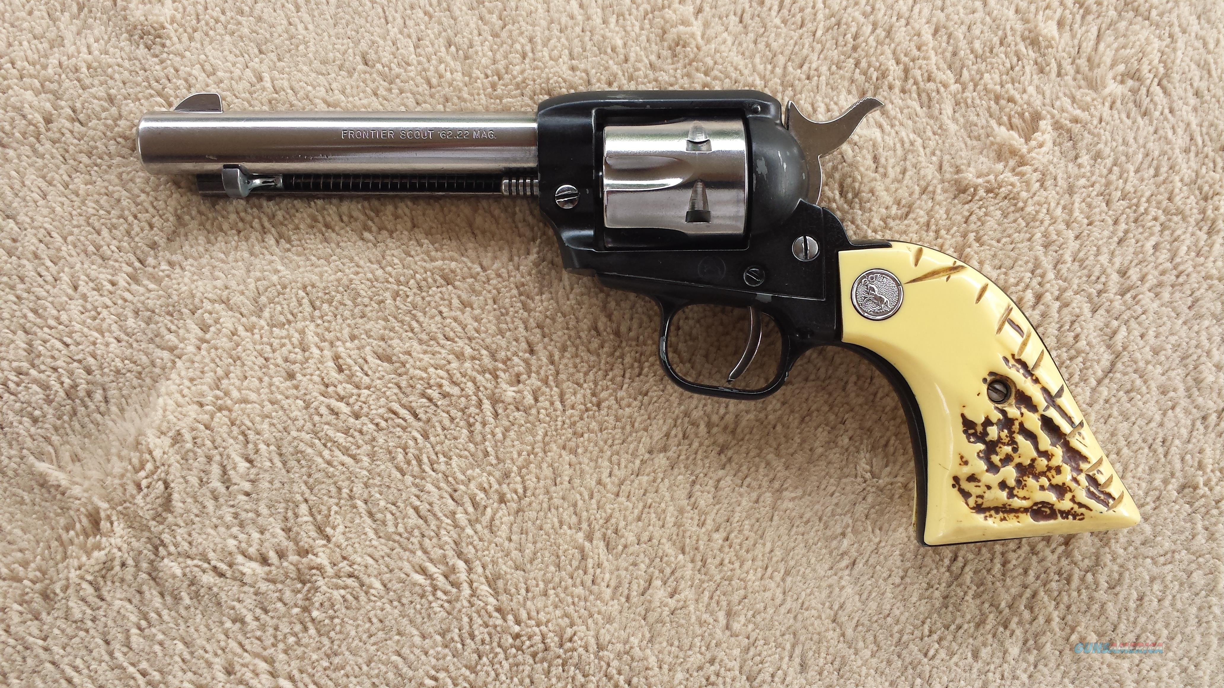 Colt Frontier Scout 22 Magnum Two For Sale At