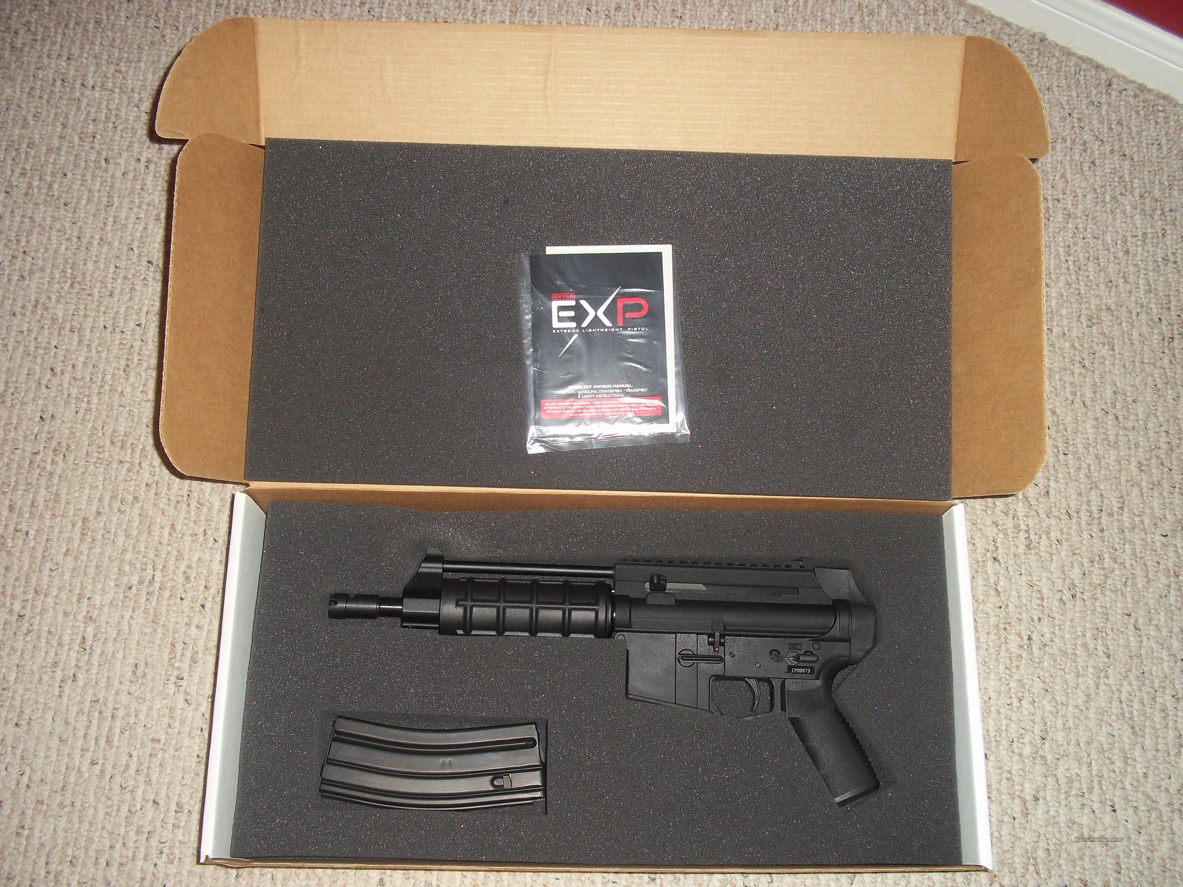 Extar Exp 556 5 56 223 Ar 15 Style Pistol For Sale