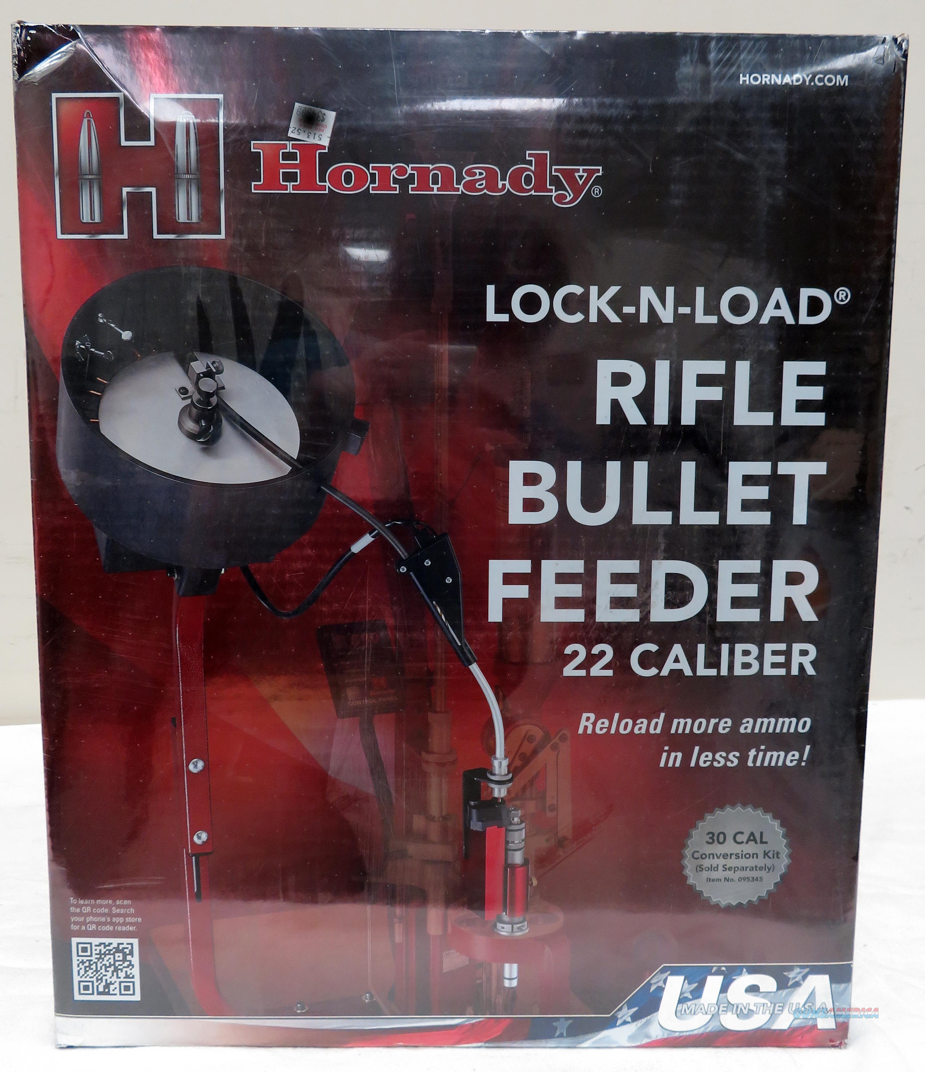 Hornady Rifle Bullet Feeder 22 Cal For Lock N For Sale