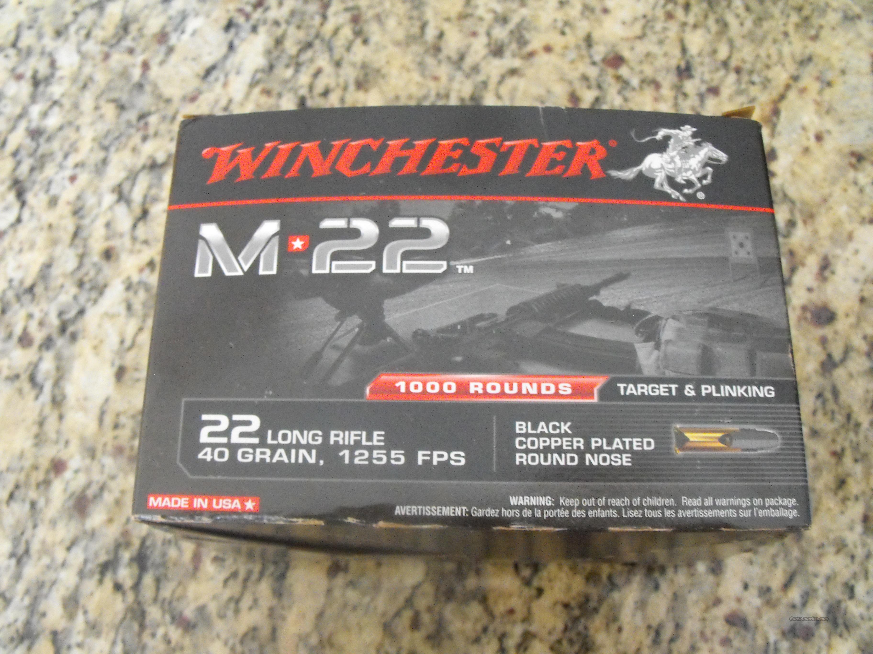 22lr-winchester-m-22-1000-rds-40gr-for-sale-at-gunsamerica