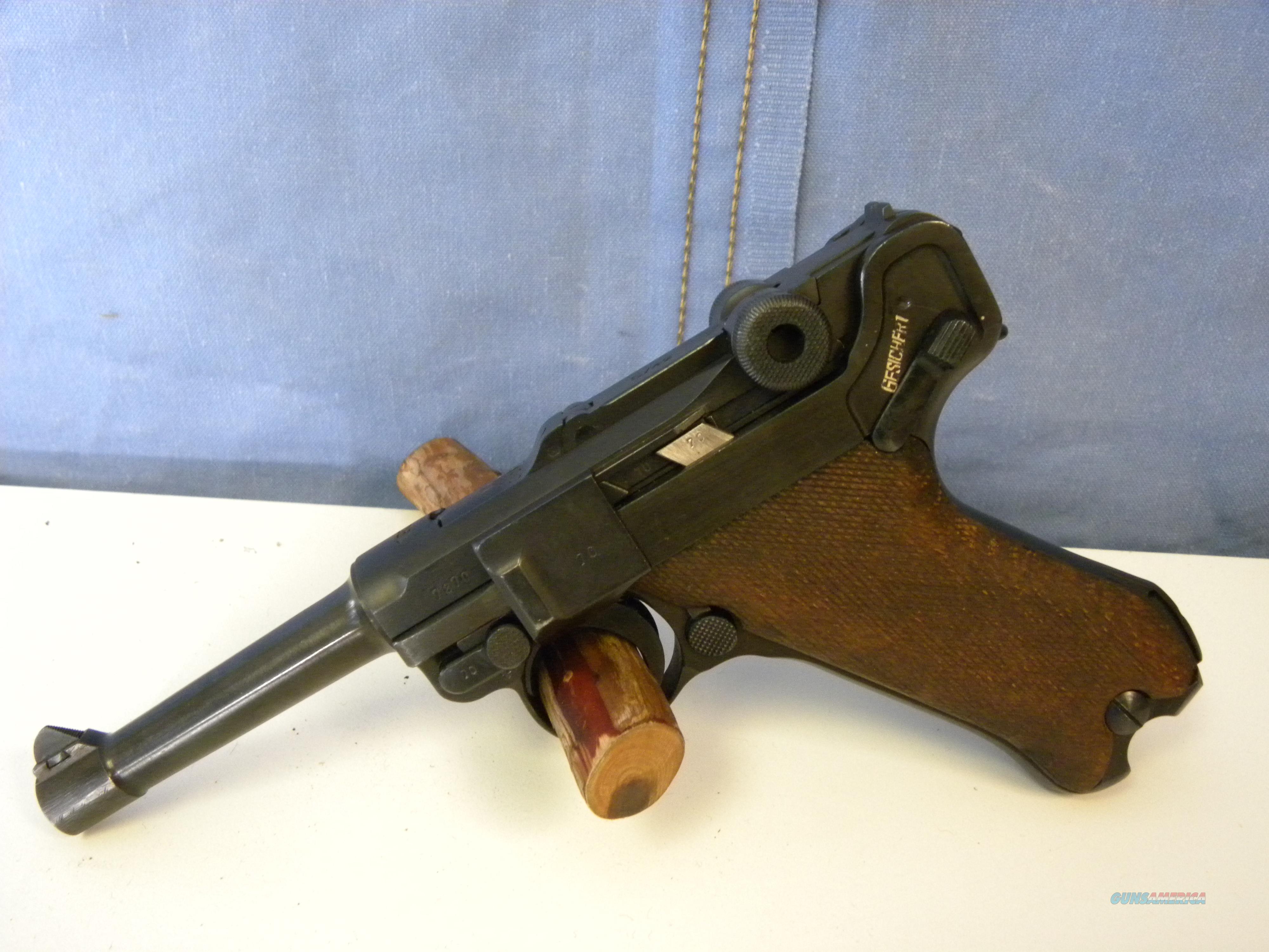 Mauser S42 P08 Luger 1936 W Matchi For Sale At 921339864