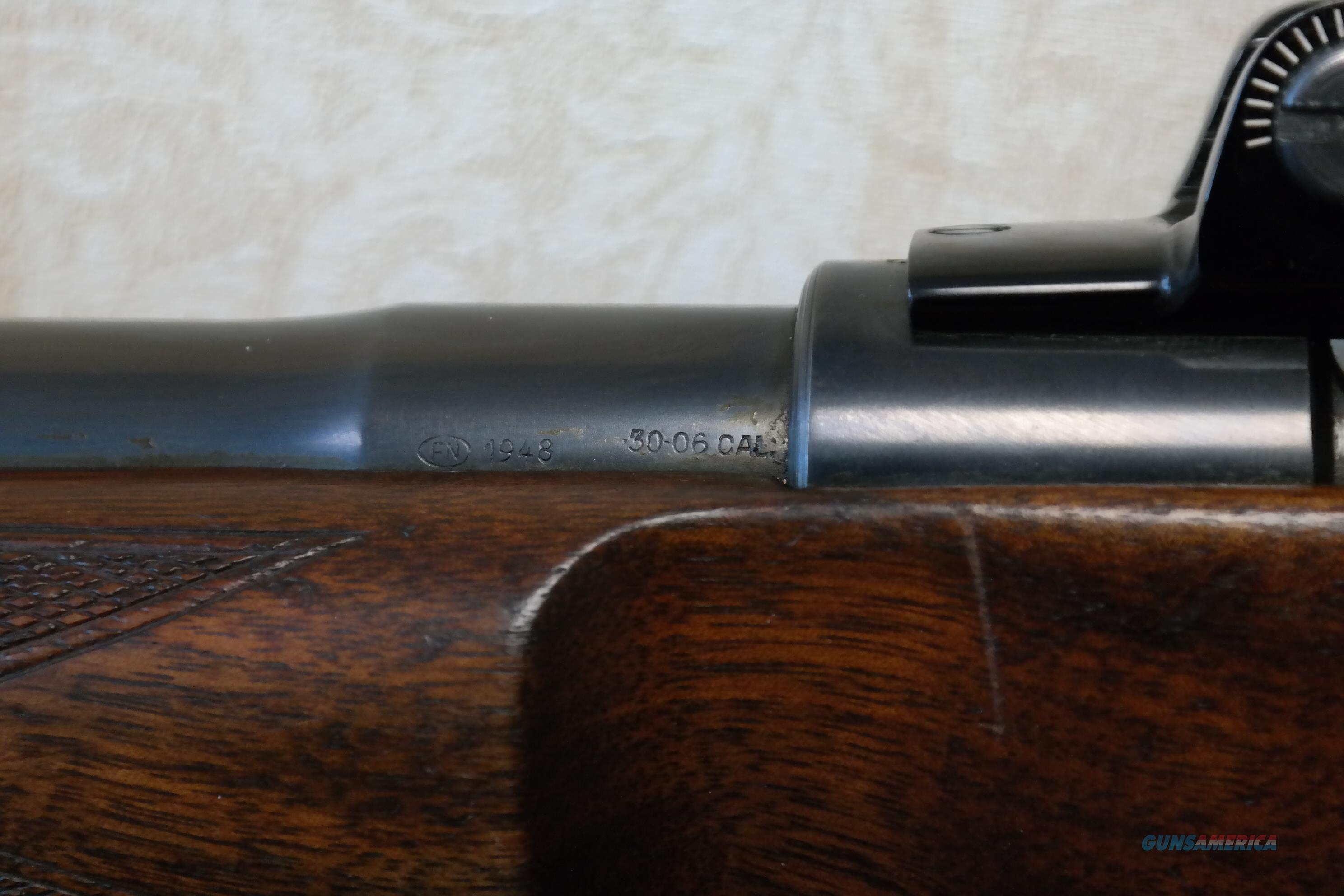 FN Mauser .30-06 (MFG 1948) Belgian... for sale at Gunsamerica.com ...