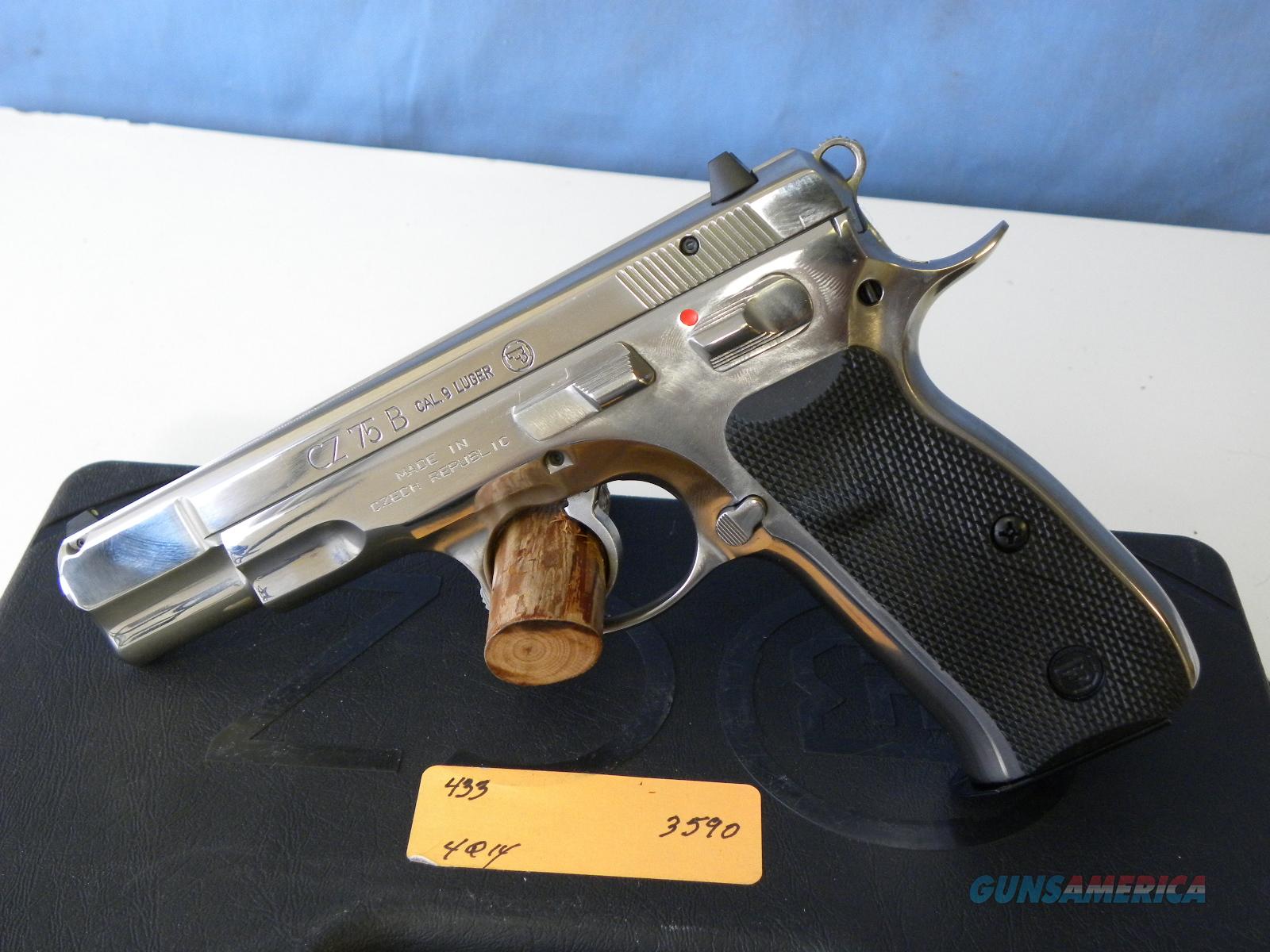 CZ 75B Polished Stainless For Sale At Gunsamerica.com: 982324033