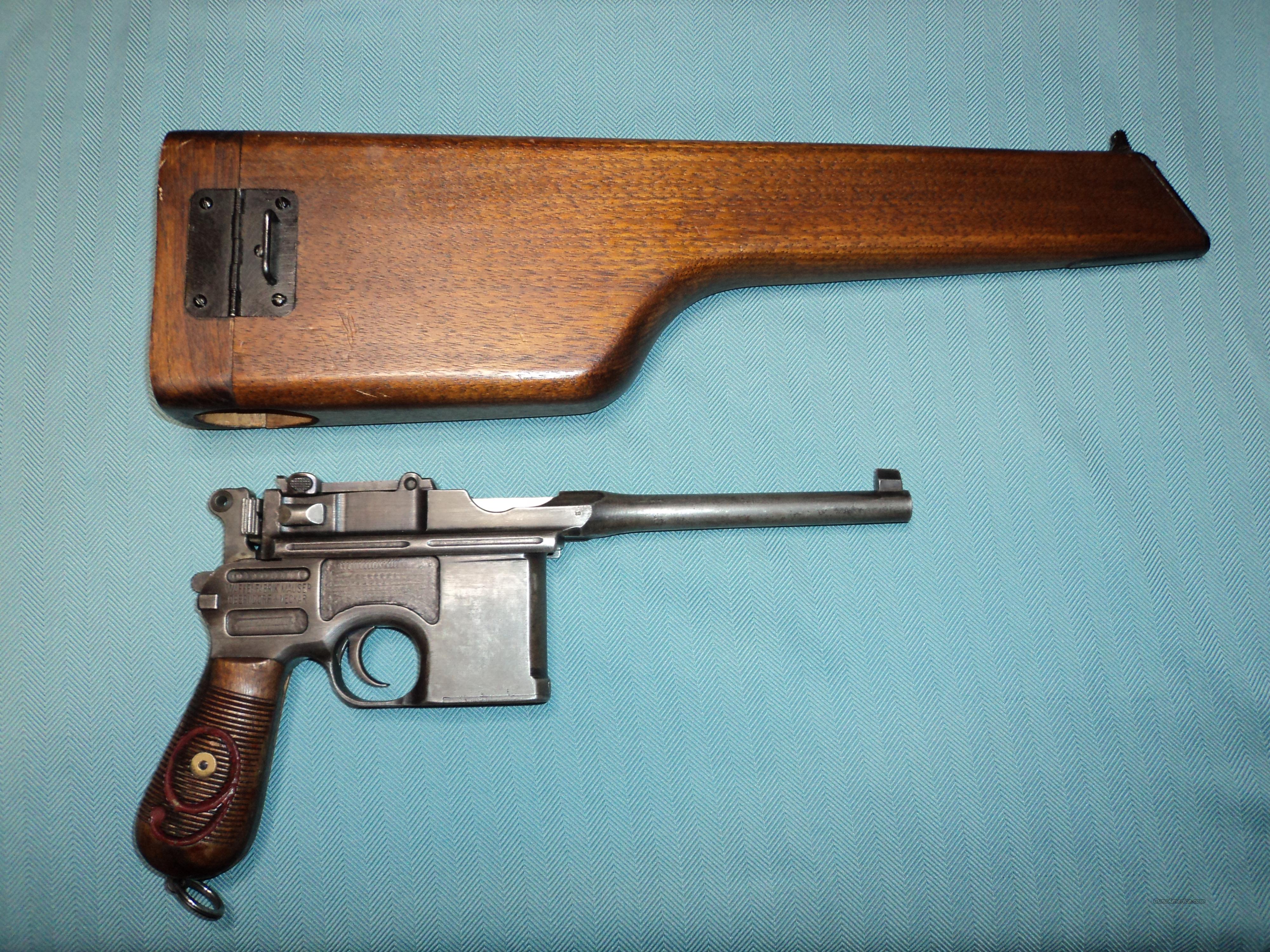 1896 Red 9 Mauser C96 For Sale At 942128205 4681