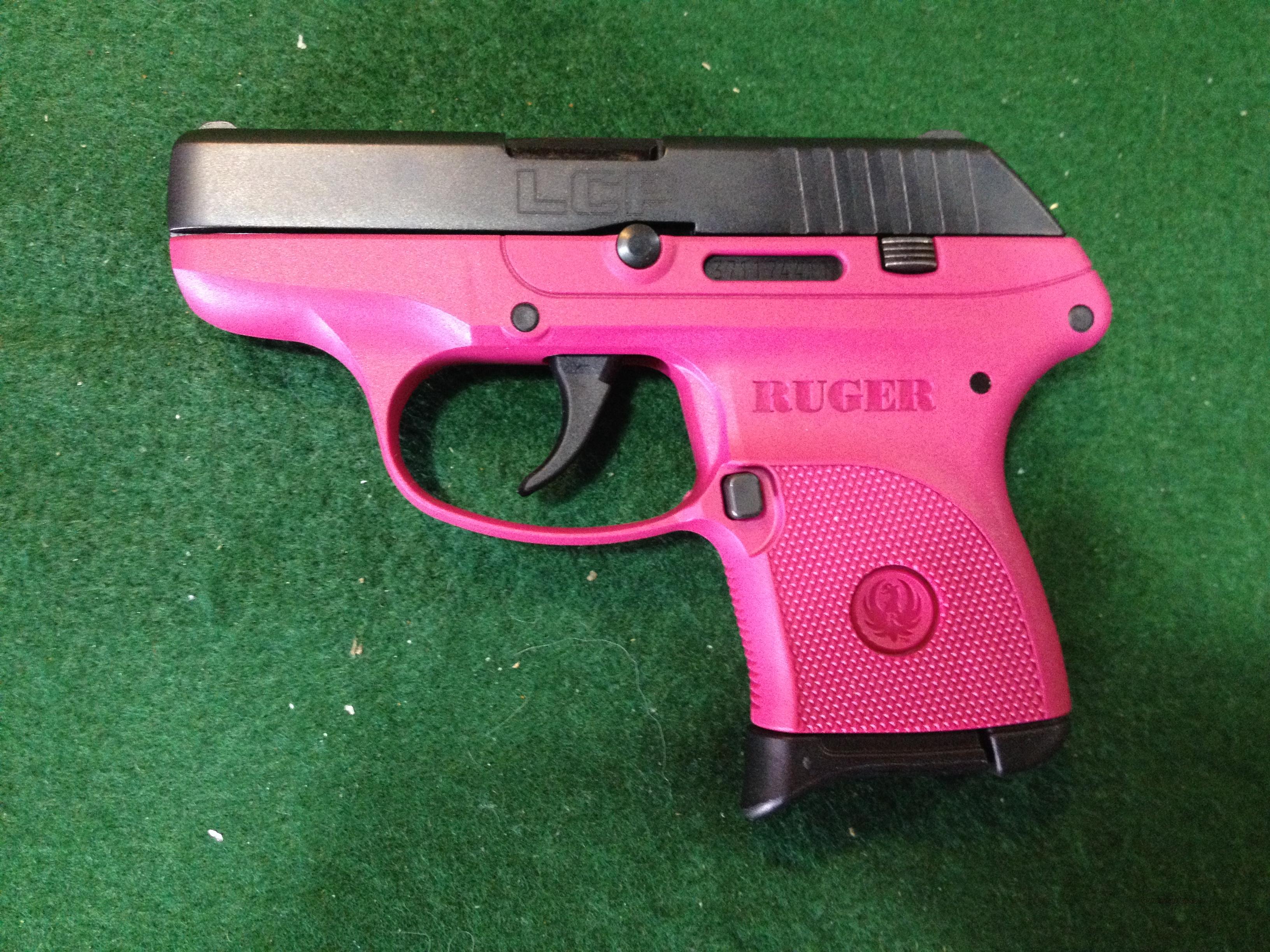 Ruger LCP Raspberry Grip 380ACP for sale