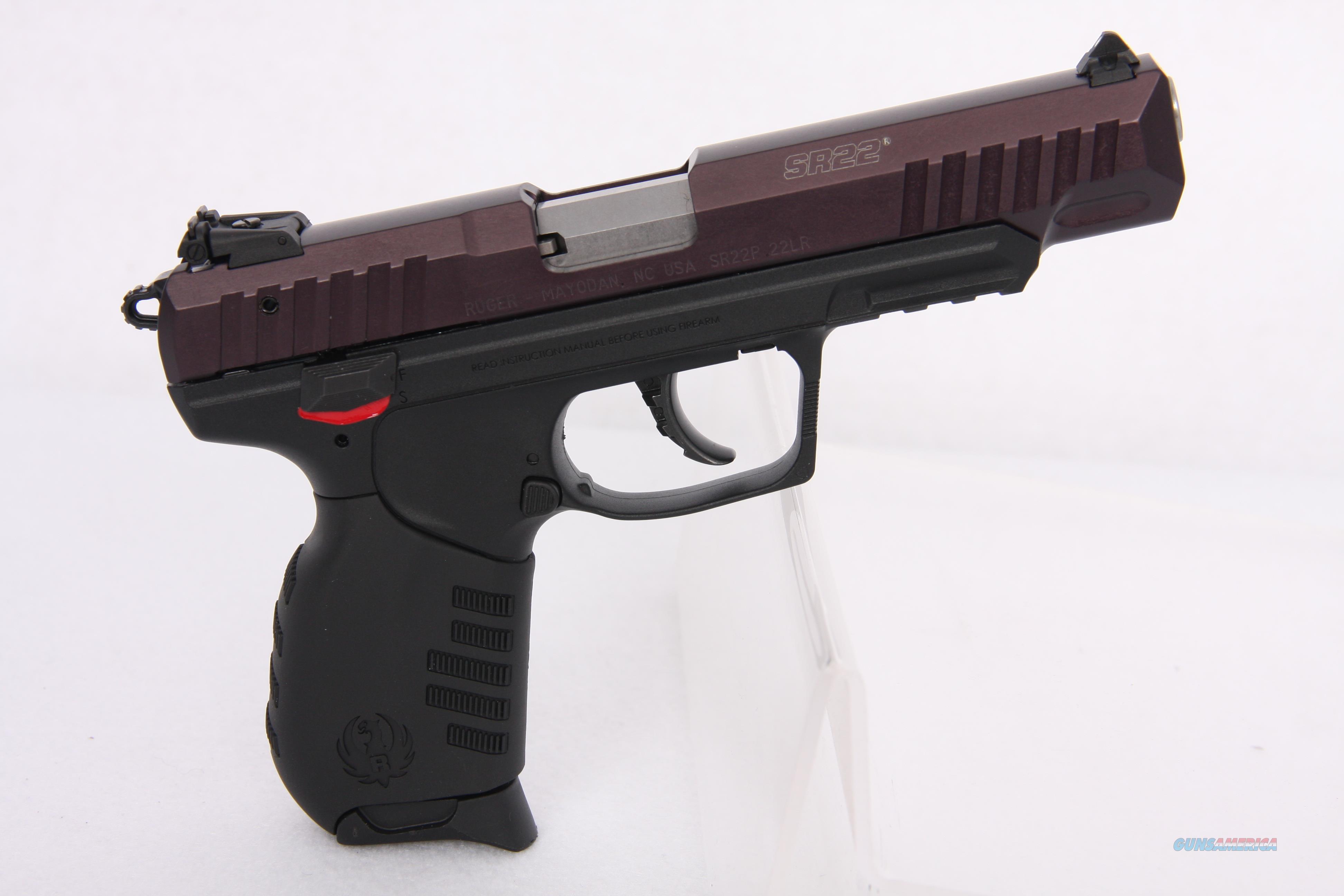 Ruger Sr22 22lr 45in Black For Sale 9454