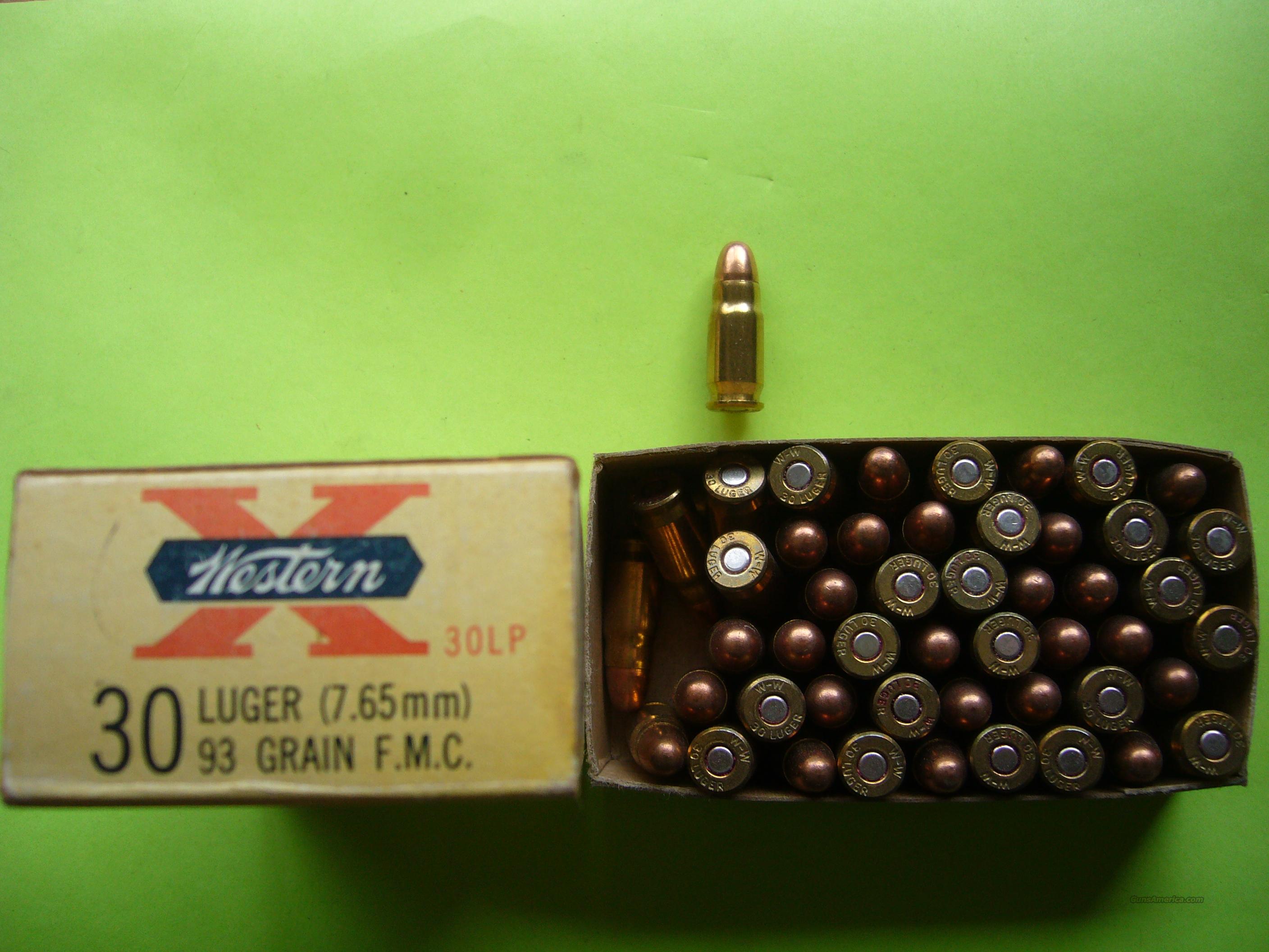 30 Luger (7.65) 93gr. for sale at Gunsamerica.com: 938546676