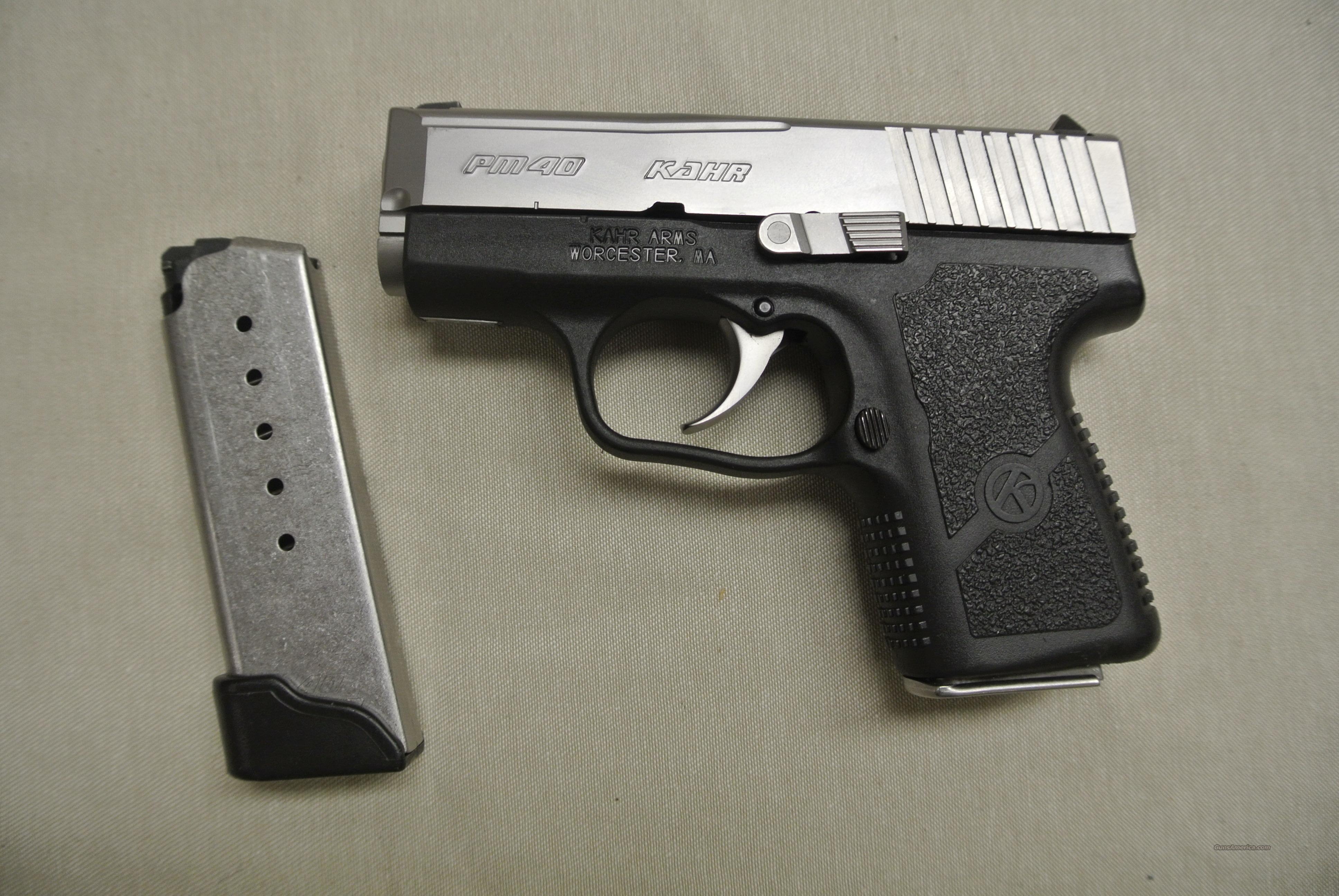 Used Kahr PM40 .40 SW Pistol w extr... for sale at Gunsamerica.com ...