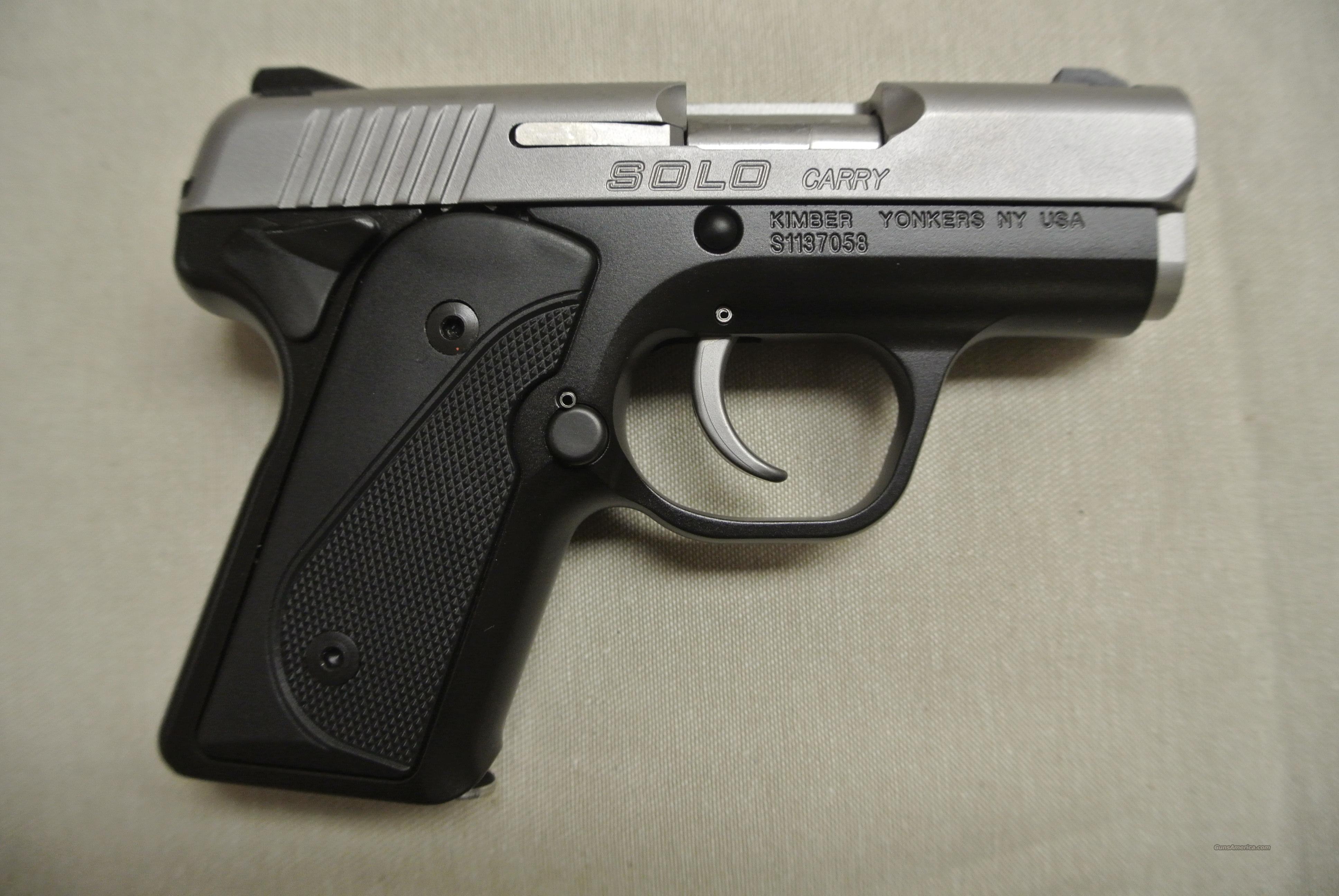 Kimber Solo Carry 9mm Pistol for sale