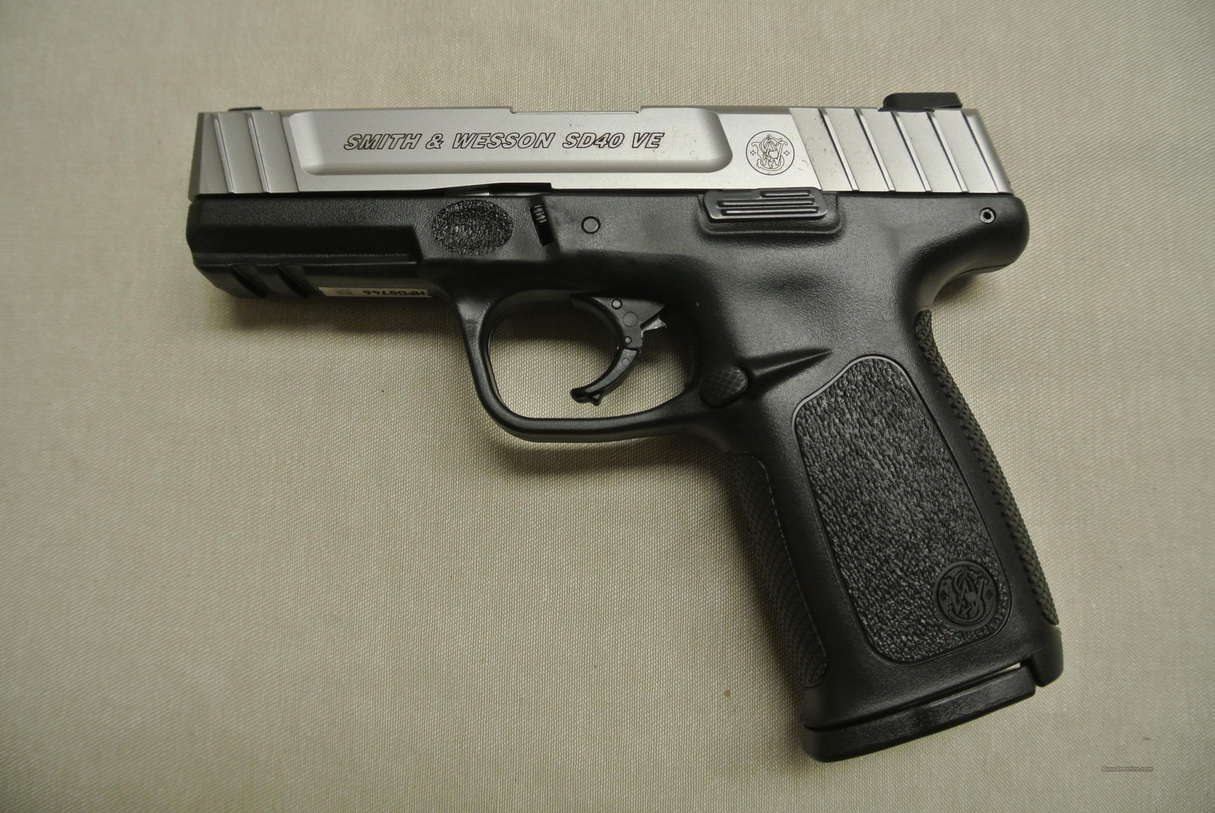 Smith & Wesson SD40VE .40SW Pistol for sale at Gunsamerica.com: 999444134