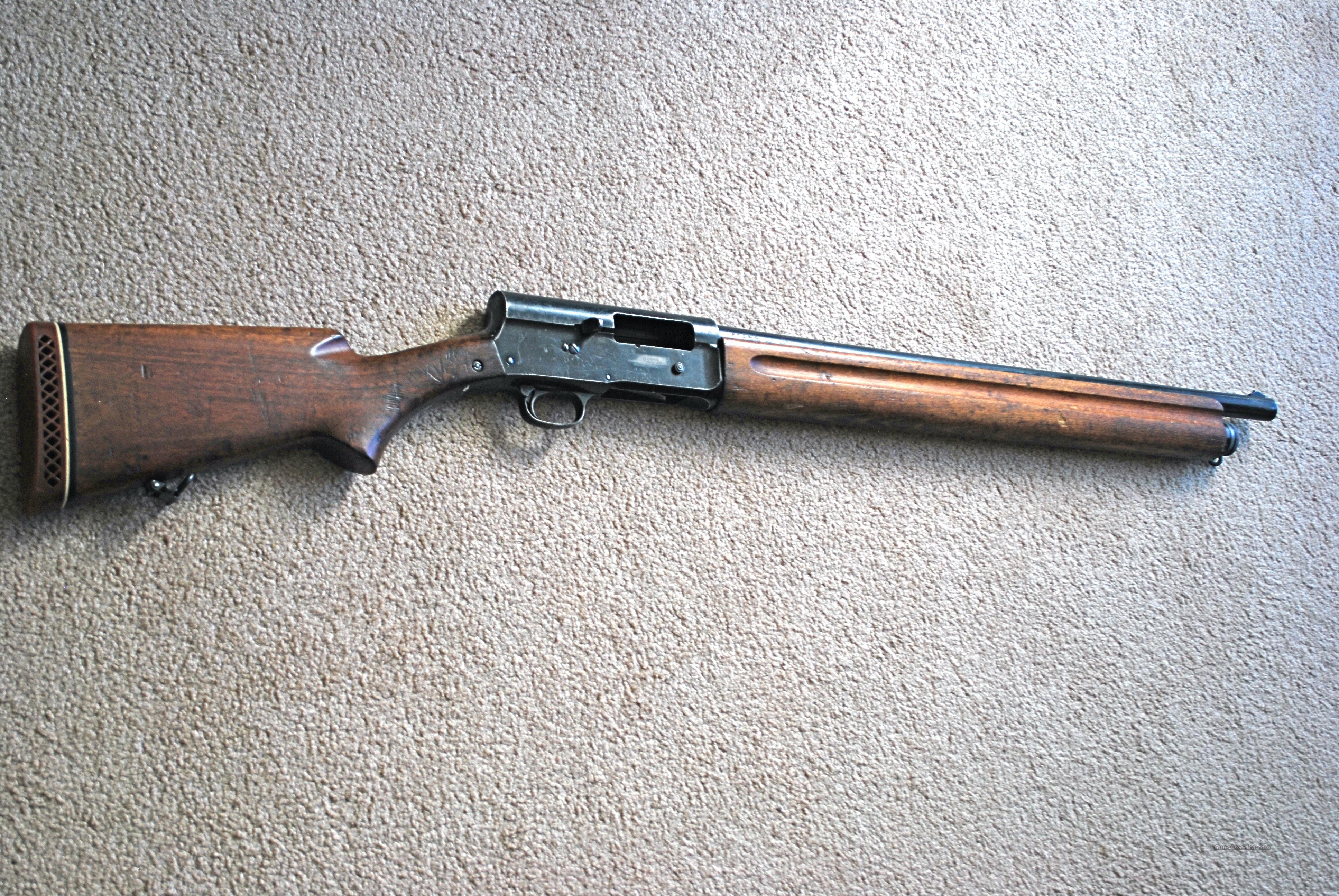 FN BROWNING RHODESIAN ARMY A5 9 shot Military S... for sale