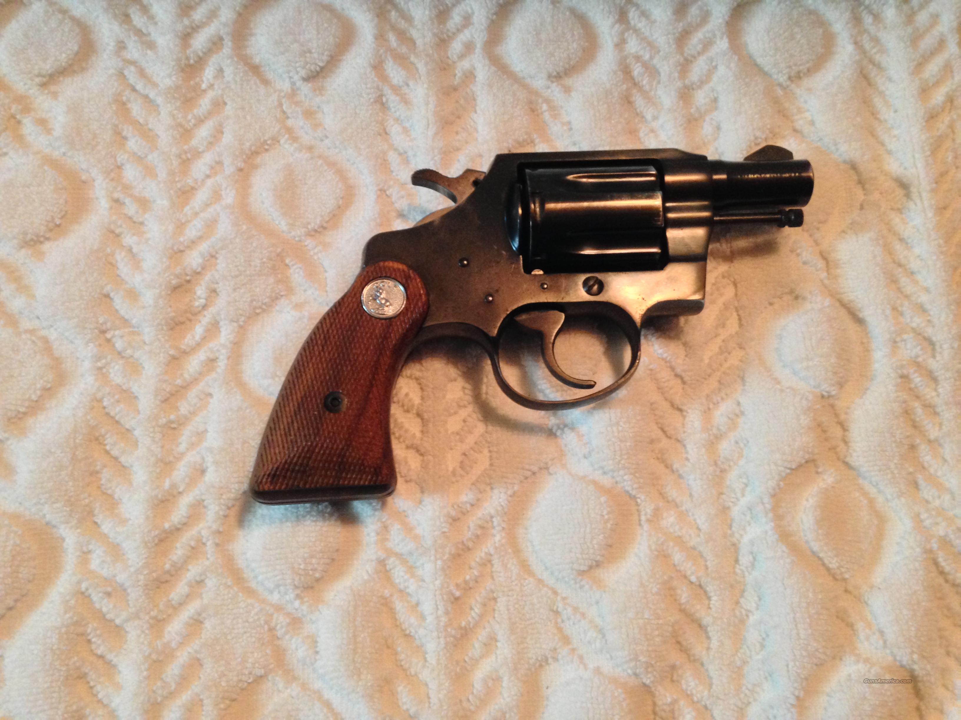 Colt 38 Detective Special Snub Nos For Sale At 4269