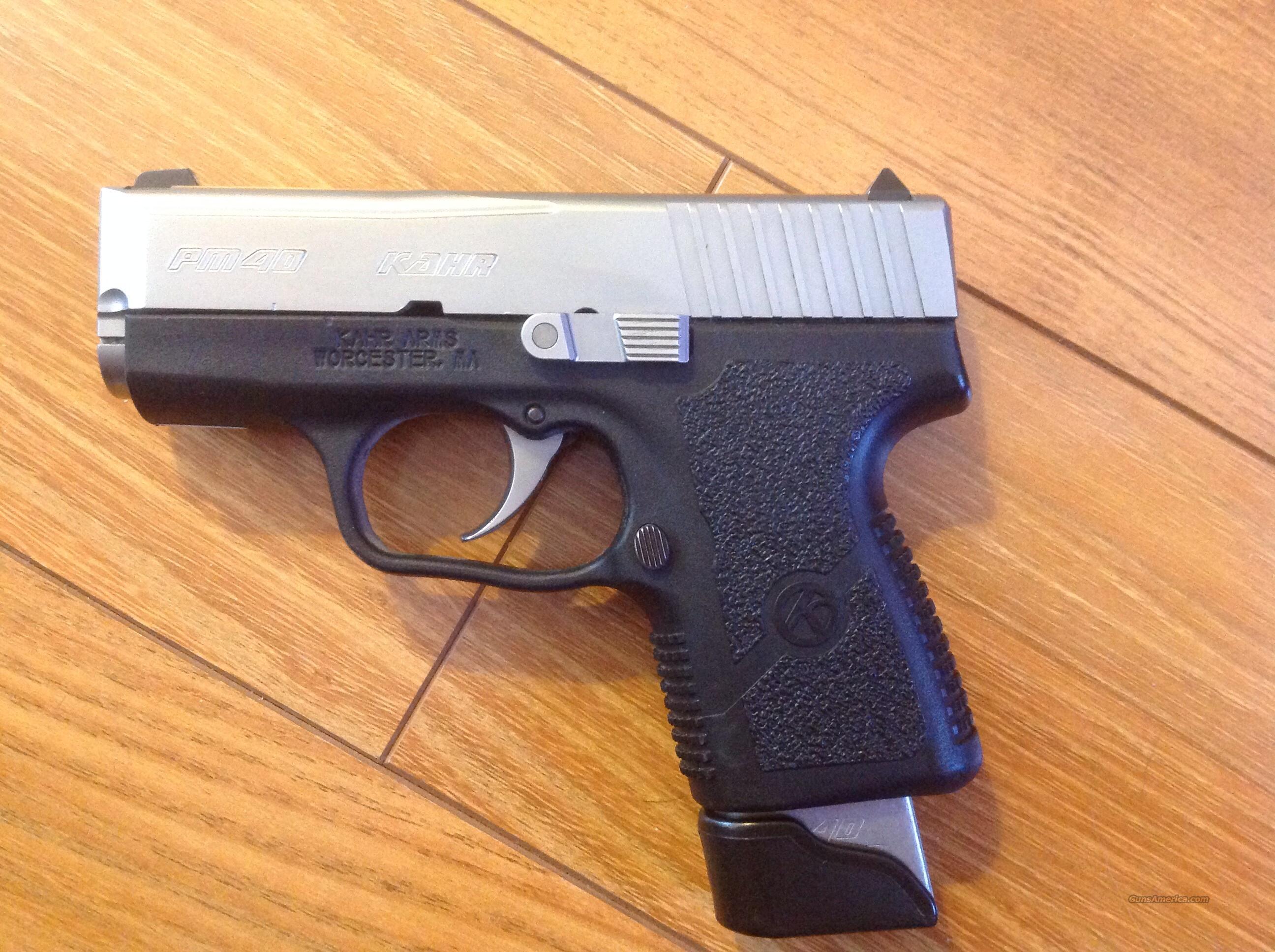 Kahr PM40 3 in barrel for sale at Gunsamerica.com: 907088694