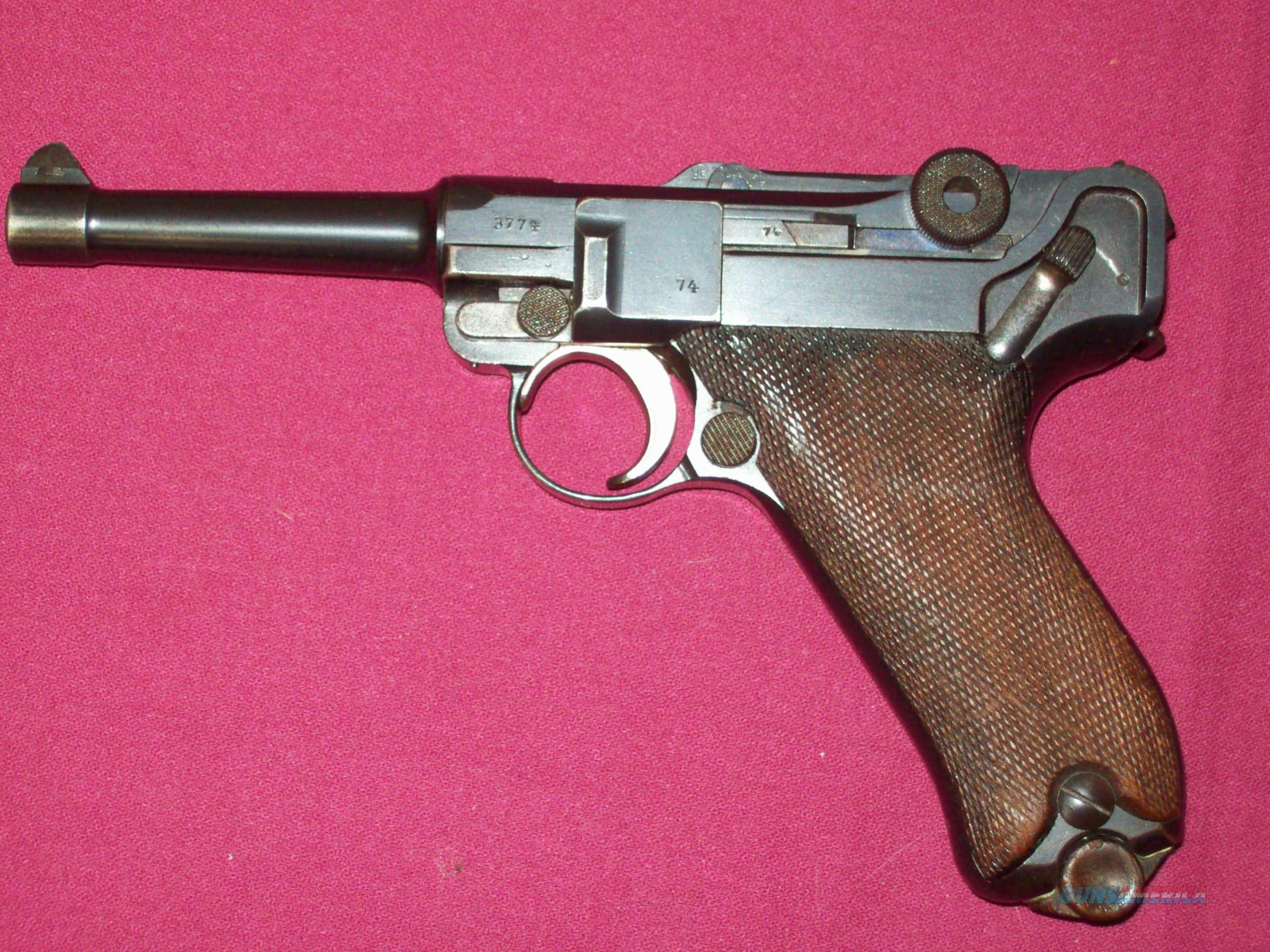 Dwm 1913 Dated P 08 Luger 9mm For Sale At 960650840 7035