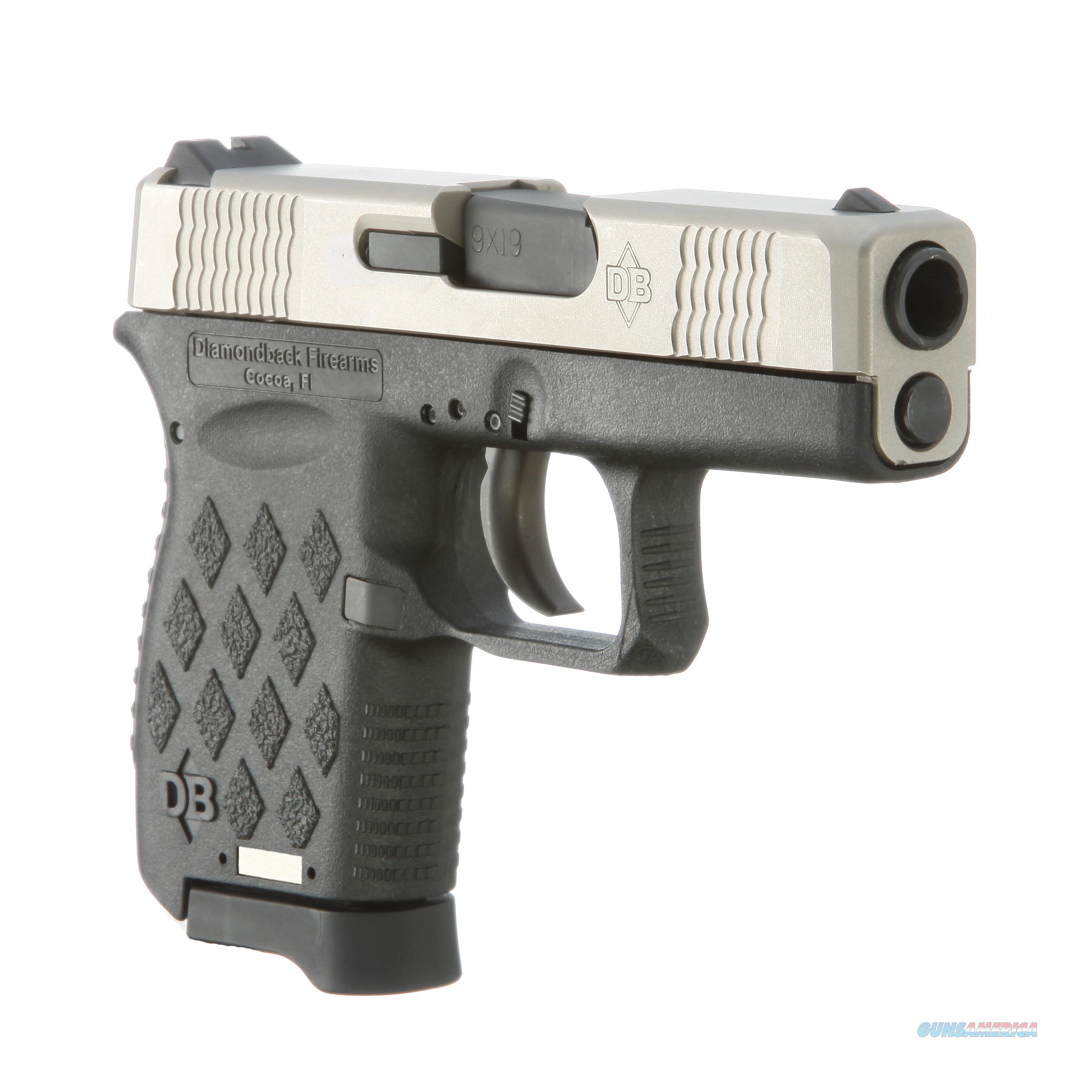 Diamondback Db9ex 9mm 3 61 Nickel For Sale At