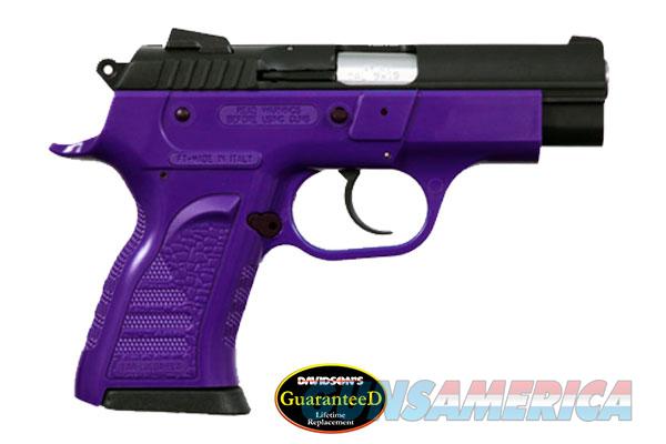 purple 9mm handgun