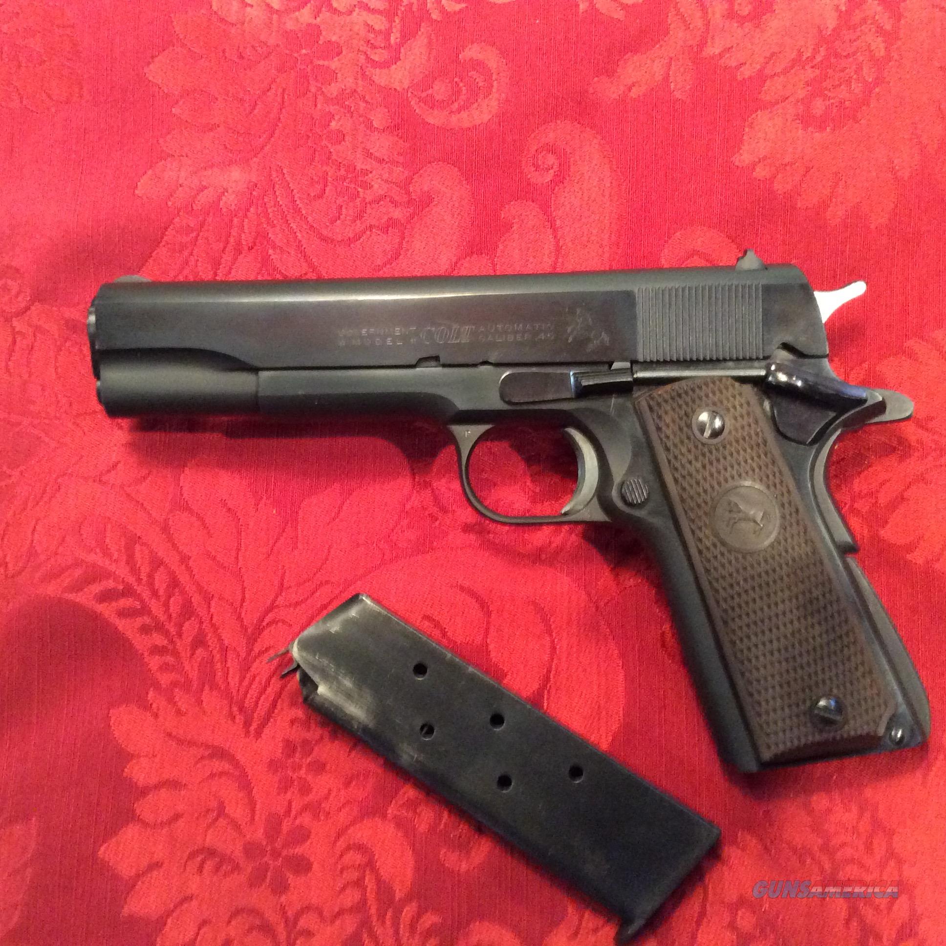 Colt 1911 Usmc With Provenance For Sale 4844