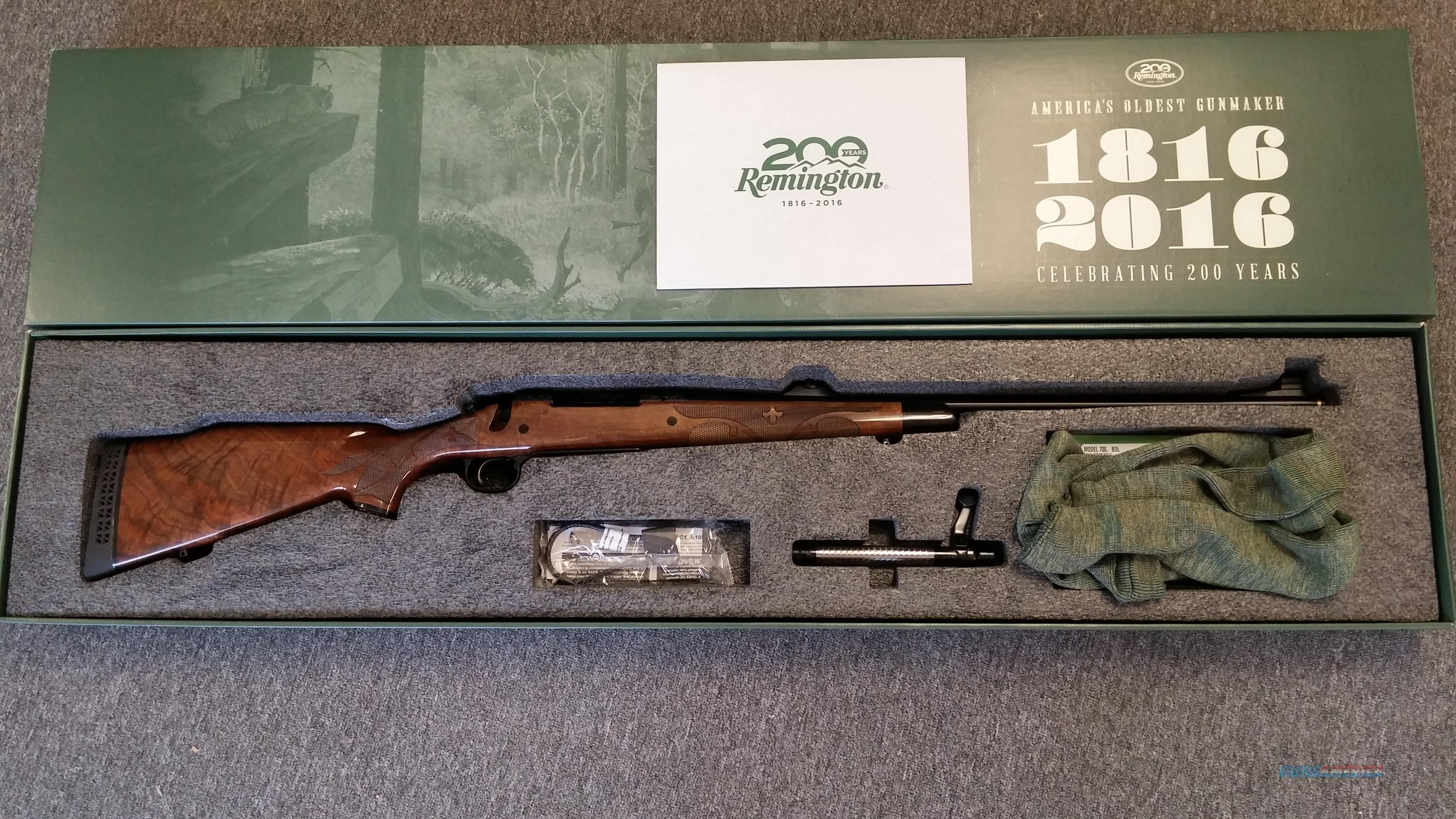 Remington 200th Anniversary 700 BDL... For Sale At Gunsamerica.com ...