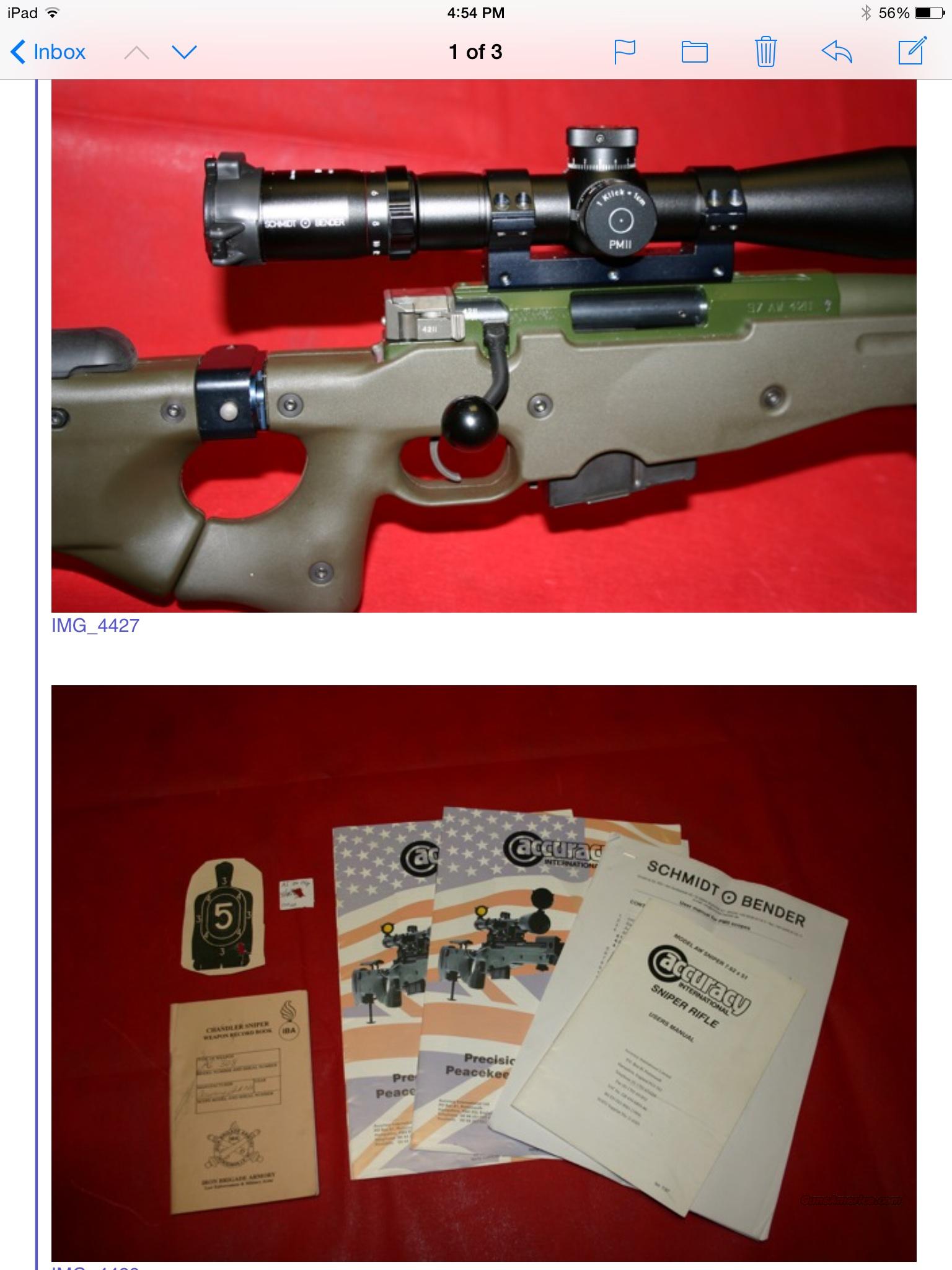 Original Accuracy International Arctic Warfare For Sale