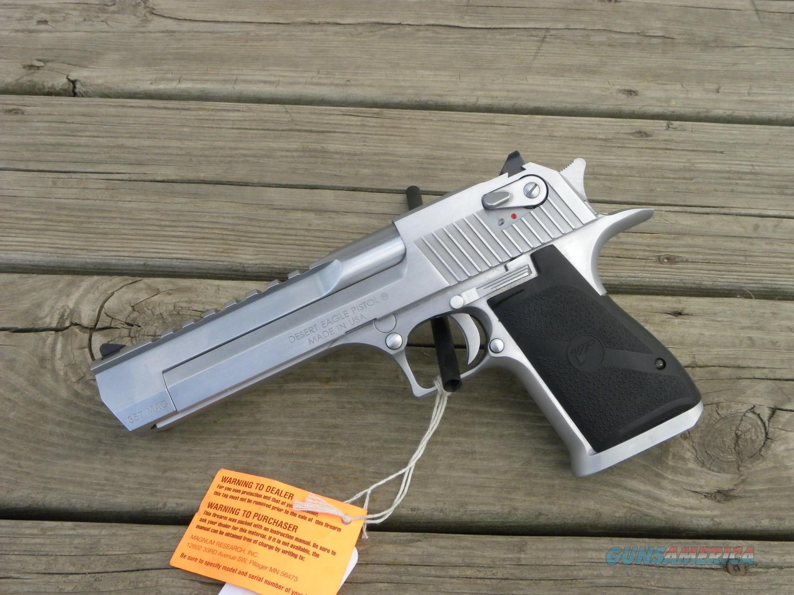 Mr Desert Eagle 357 Brushed Chrome 9 1 De357bc For Sale