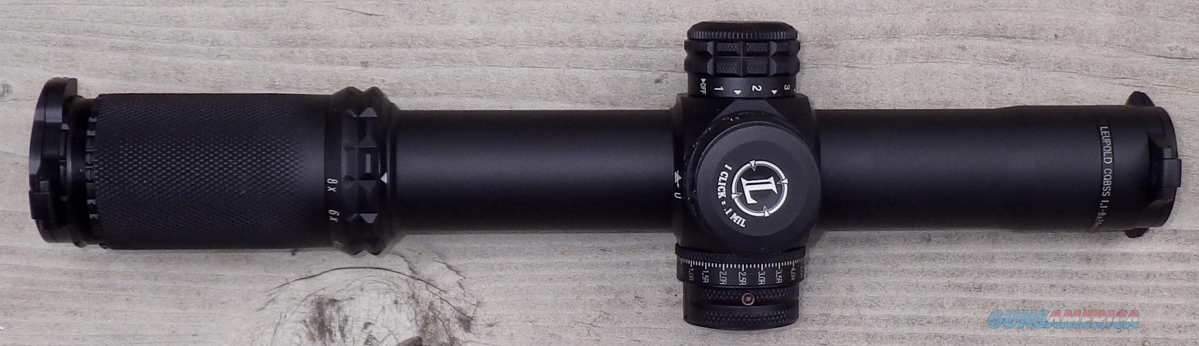 Leupold Mark 8 CQBSS 1.1-8x24mm, M5... for sale at Gunsamerica.com ...