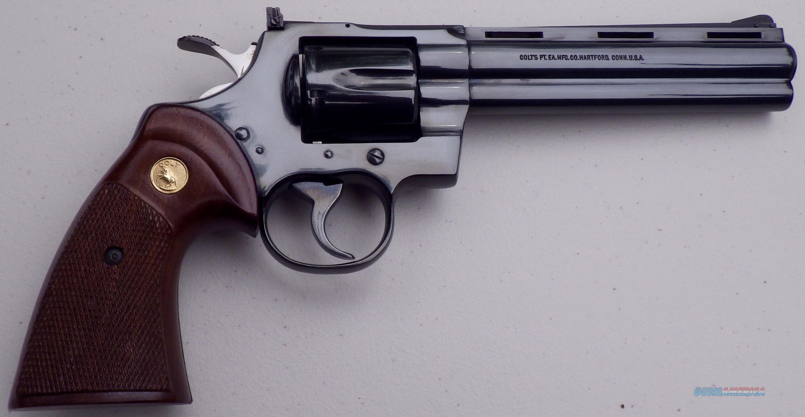 Colt Python 357 Magnum 1978 6 In For Sale At 939178861