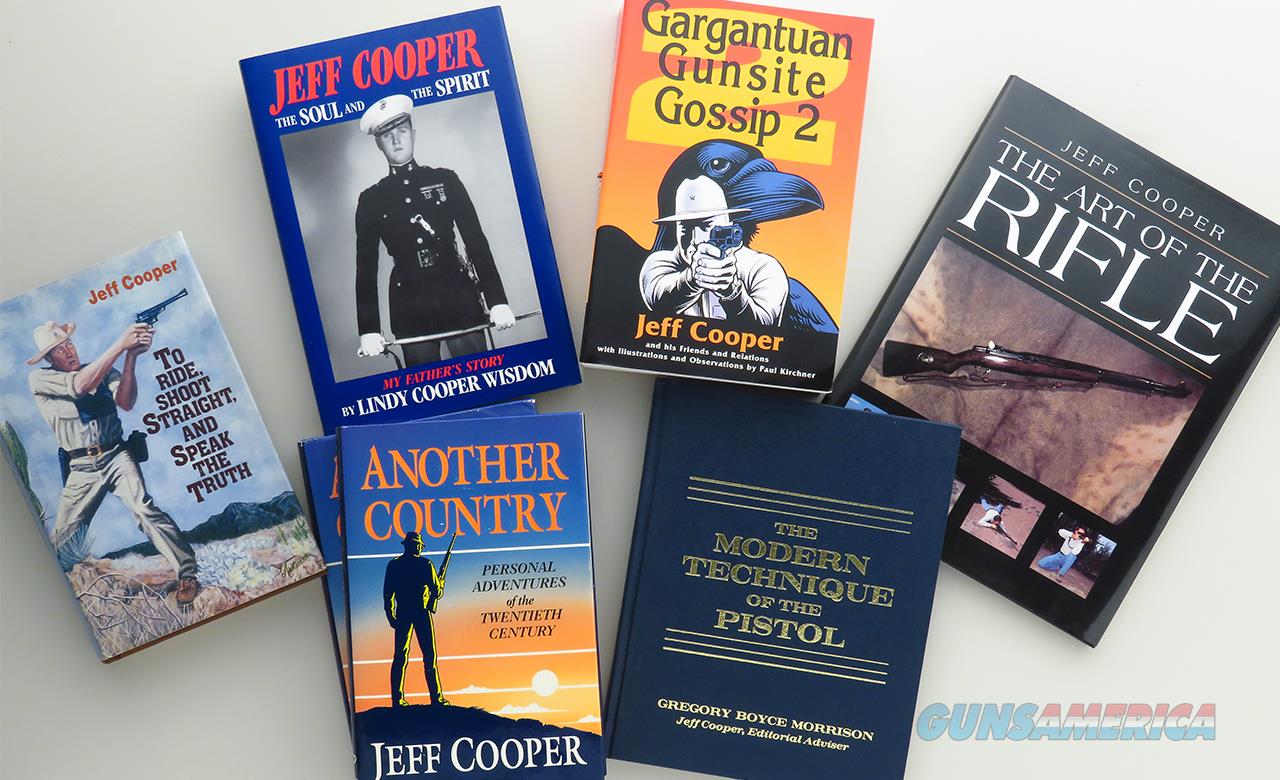 Grouping of seven Jeff Cooper books... for sale at Gunsamerica.com ...