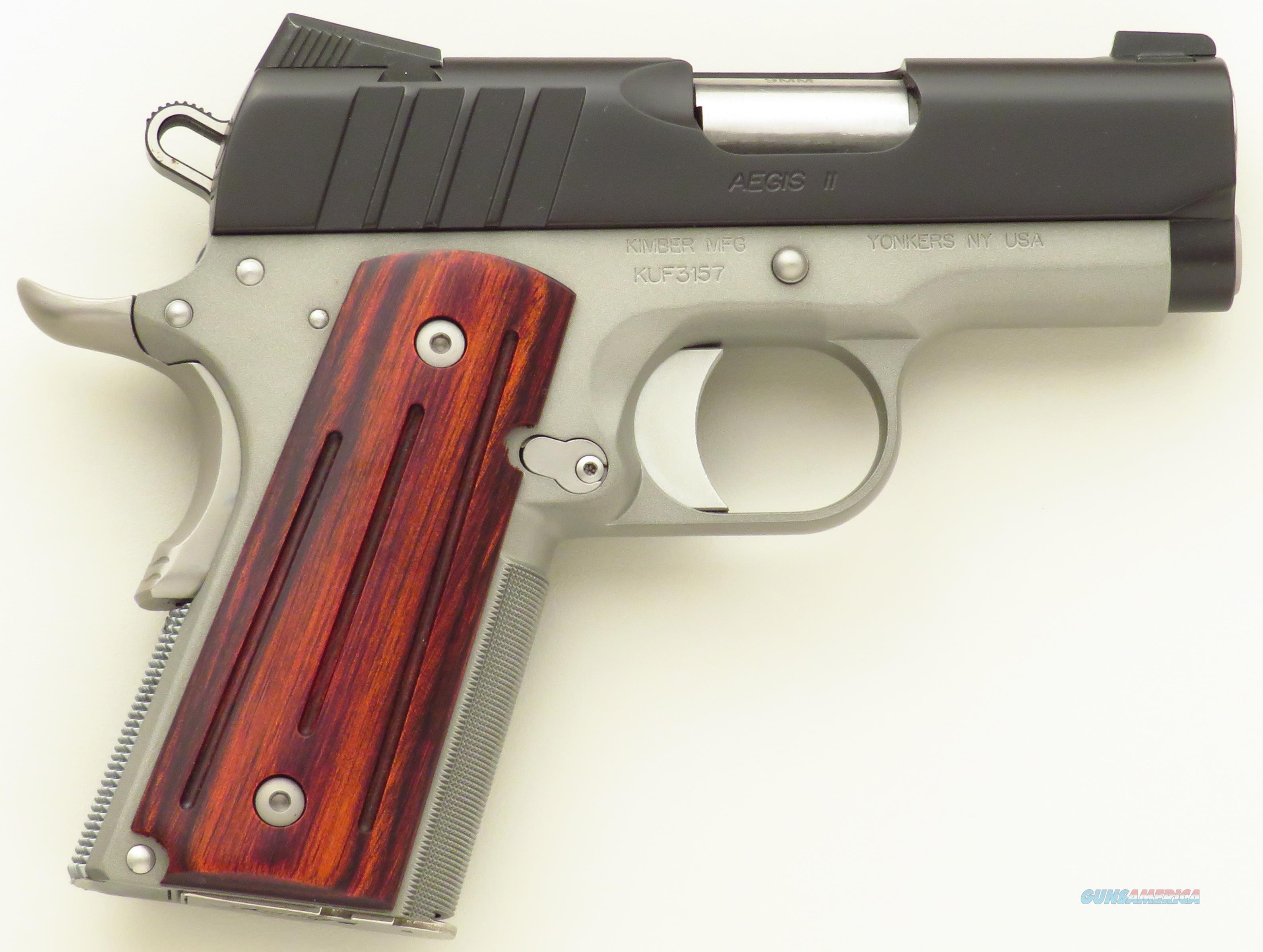 Kimber Aegis Ii 9mm, 3-inch, Carry  For Sale At Gunsamerica.com 