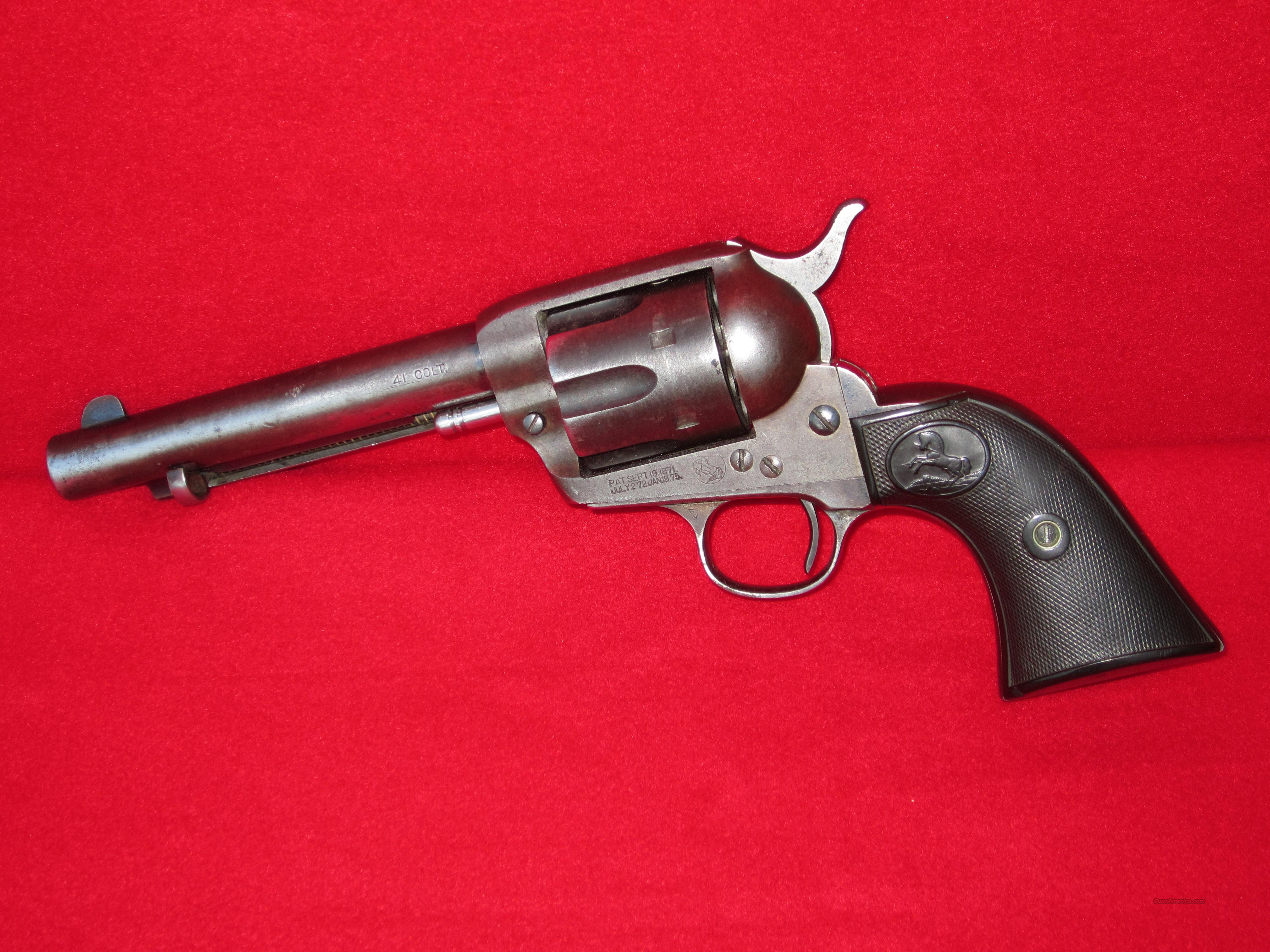 Colt SAA revolver in .41 caliber for sale