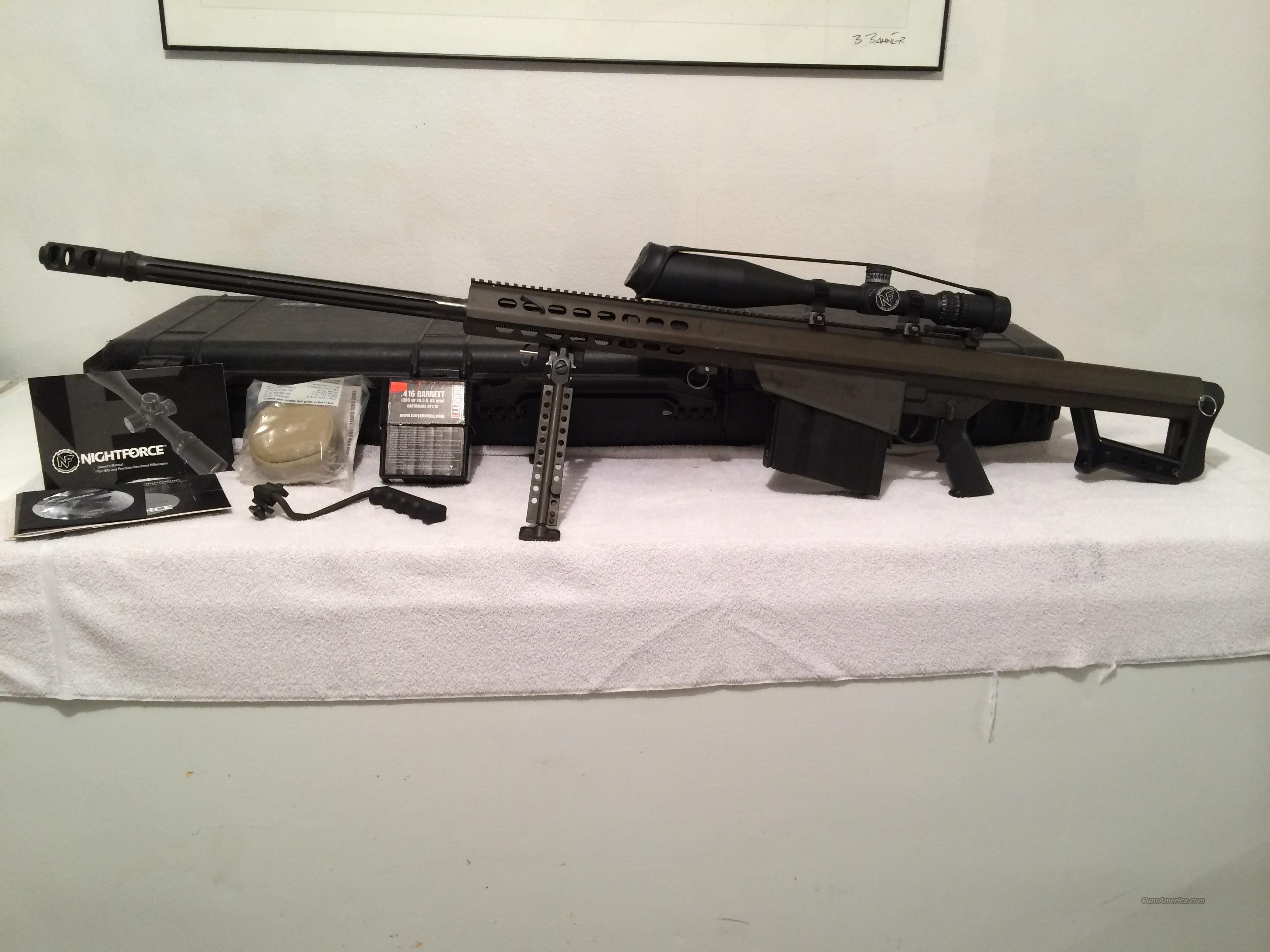 Barrett M82 A1 Semi-auto .416B 29 i... for sale at Gunsamerica.com ...