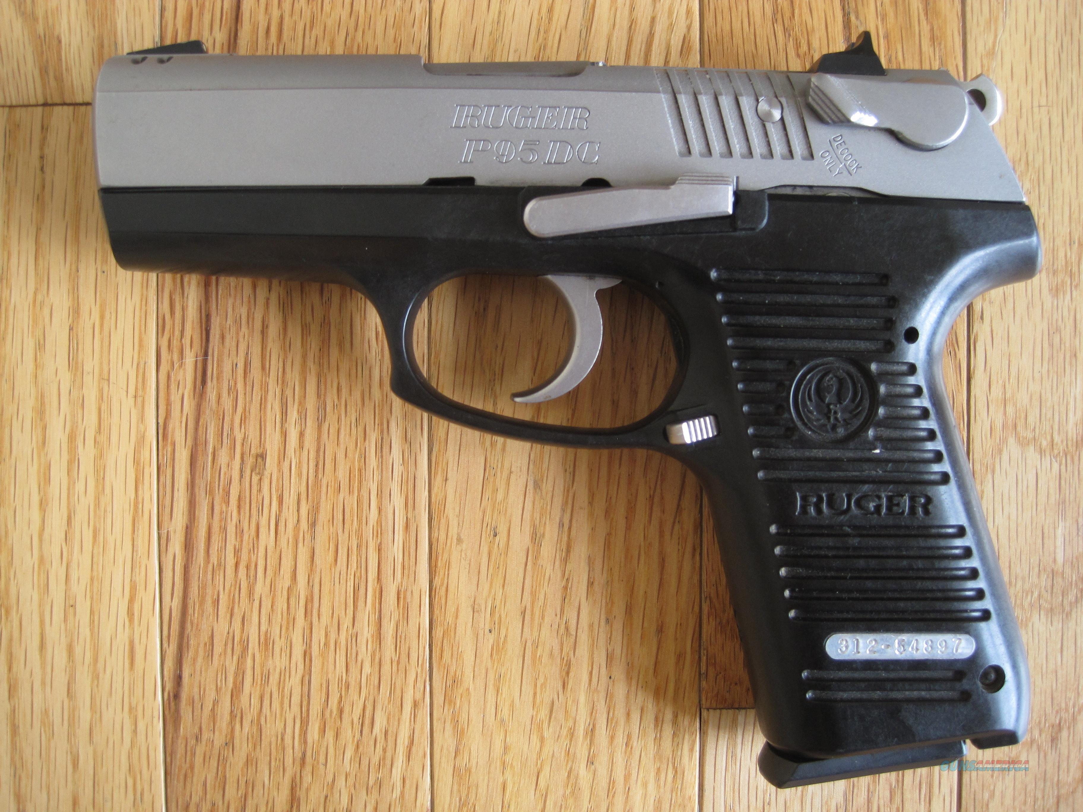 Ruger P95 DC Stainless Steel 9mm for sale