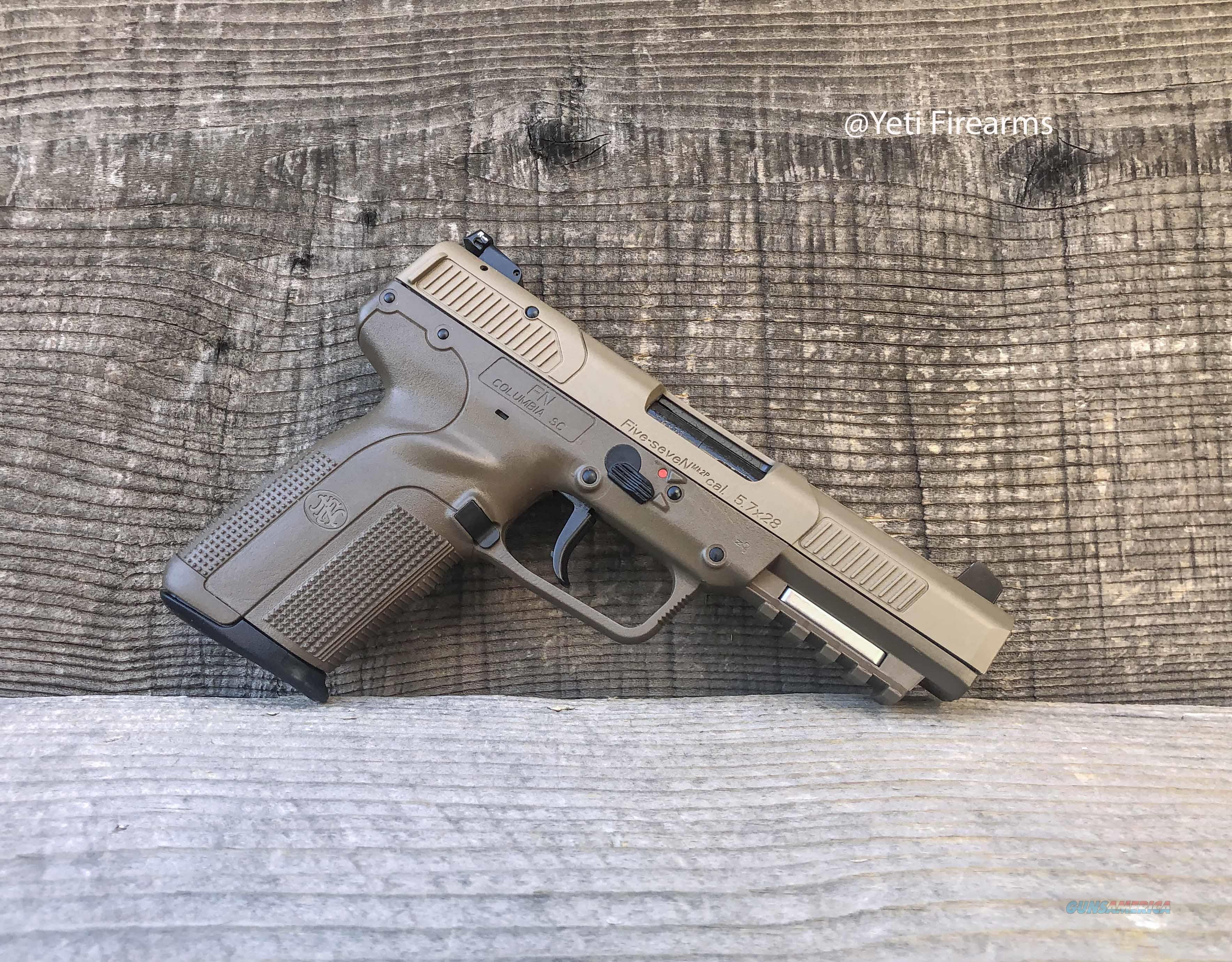 FN Five-Seven FDE 5.7x28mm 2x20rnd... for sale at Gunsamerica.com ...