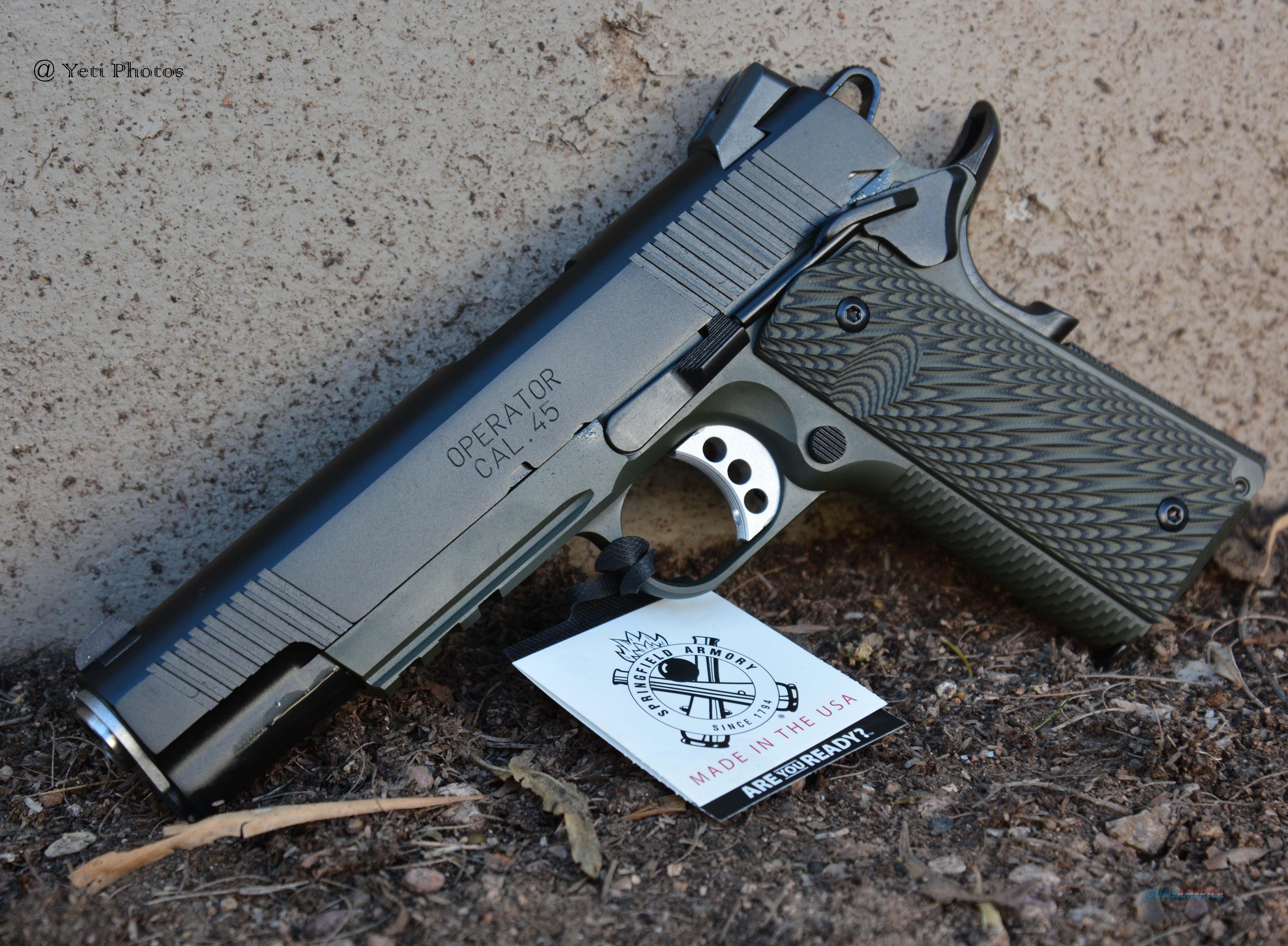 Springfield 2015 MC Operator 1911 .45 PX9110MLP... for sale