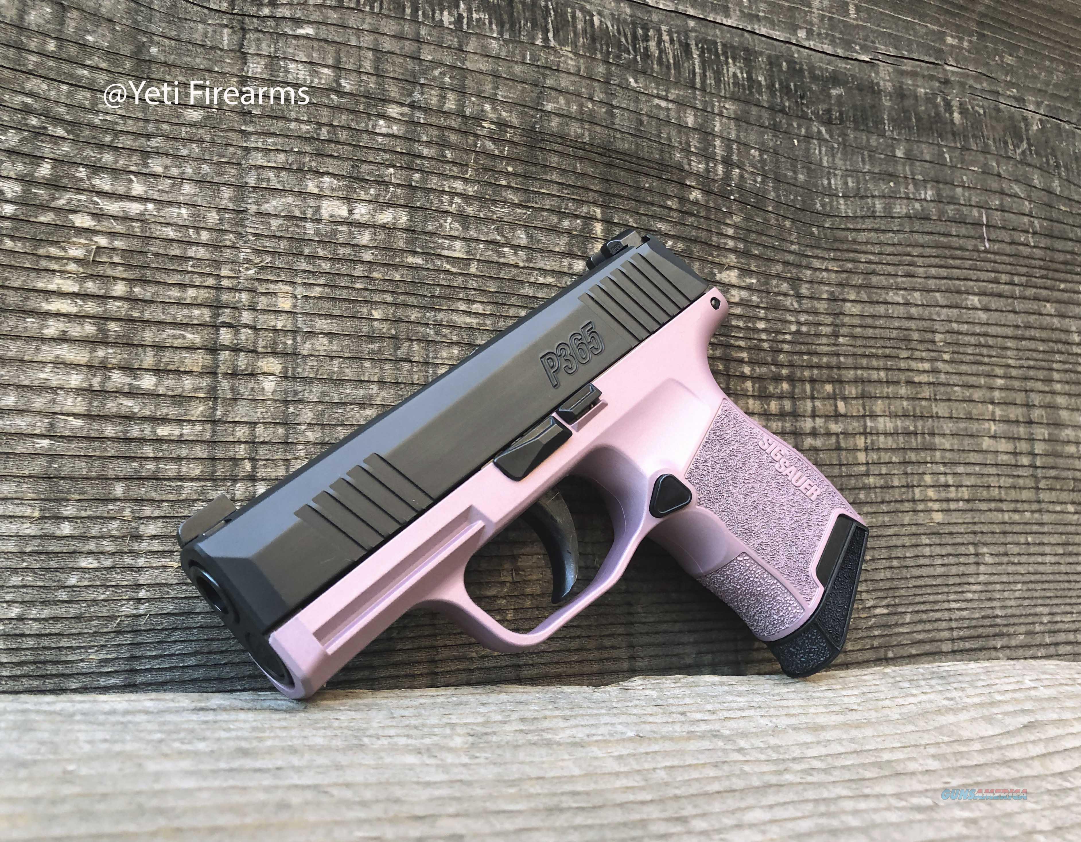 Sig Sauer P365 9mm Champagne Pink C For Sale At