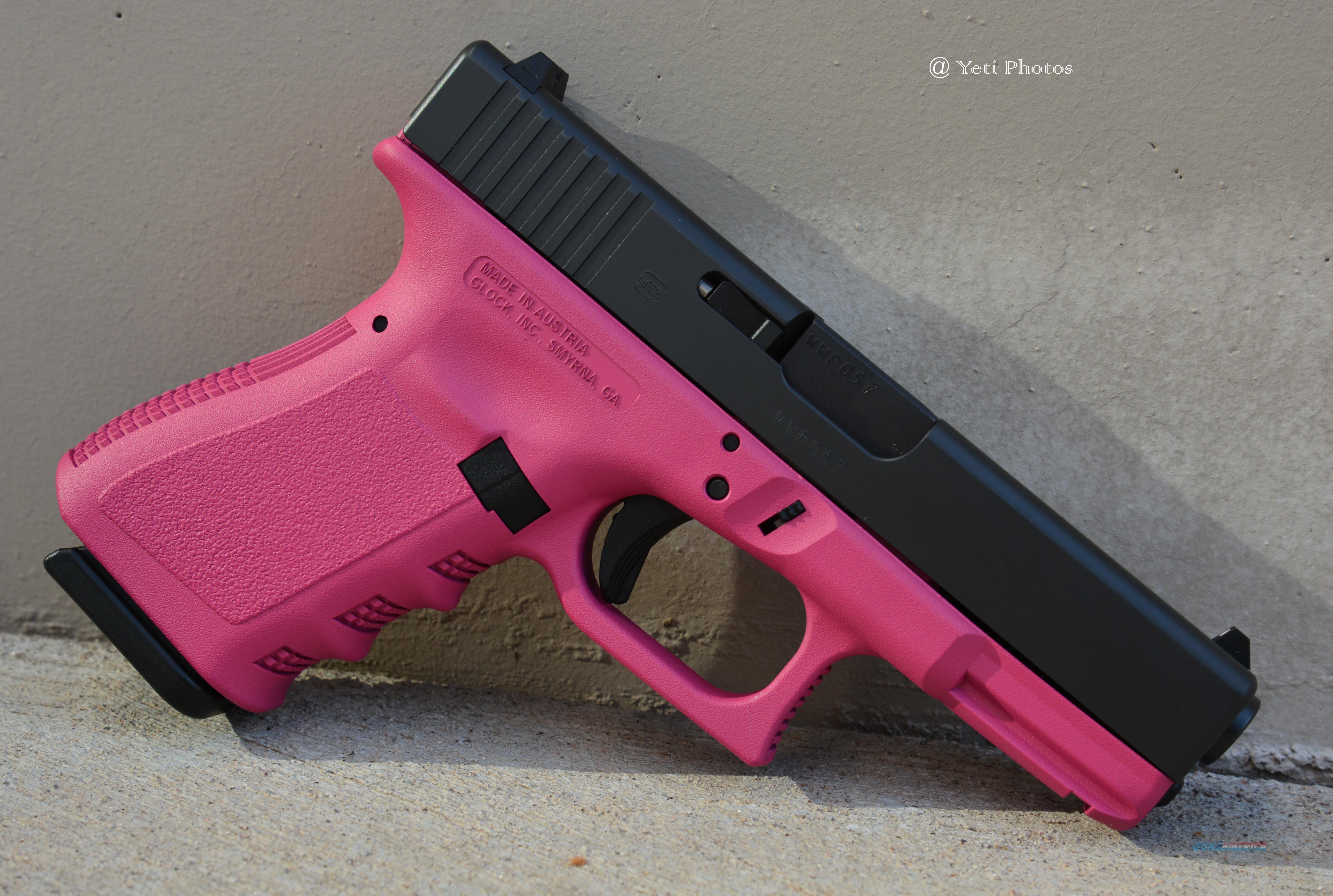 X-Werks Glock 19 G3 9mm Raspberry Pink No CC Fe... for sale