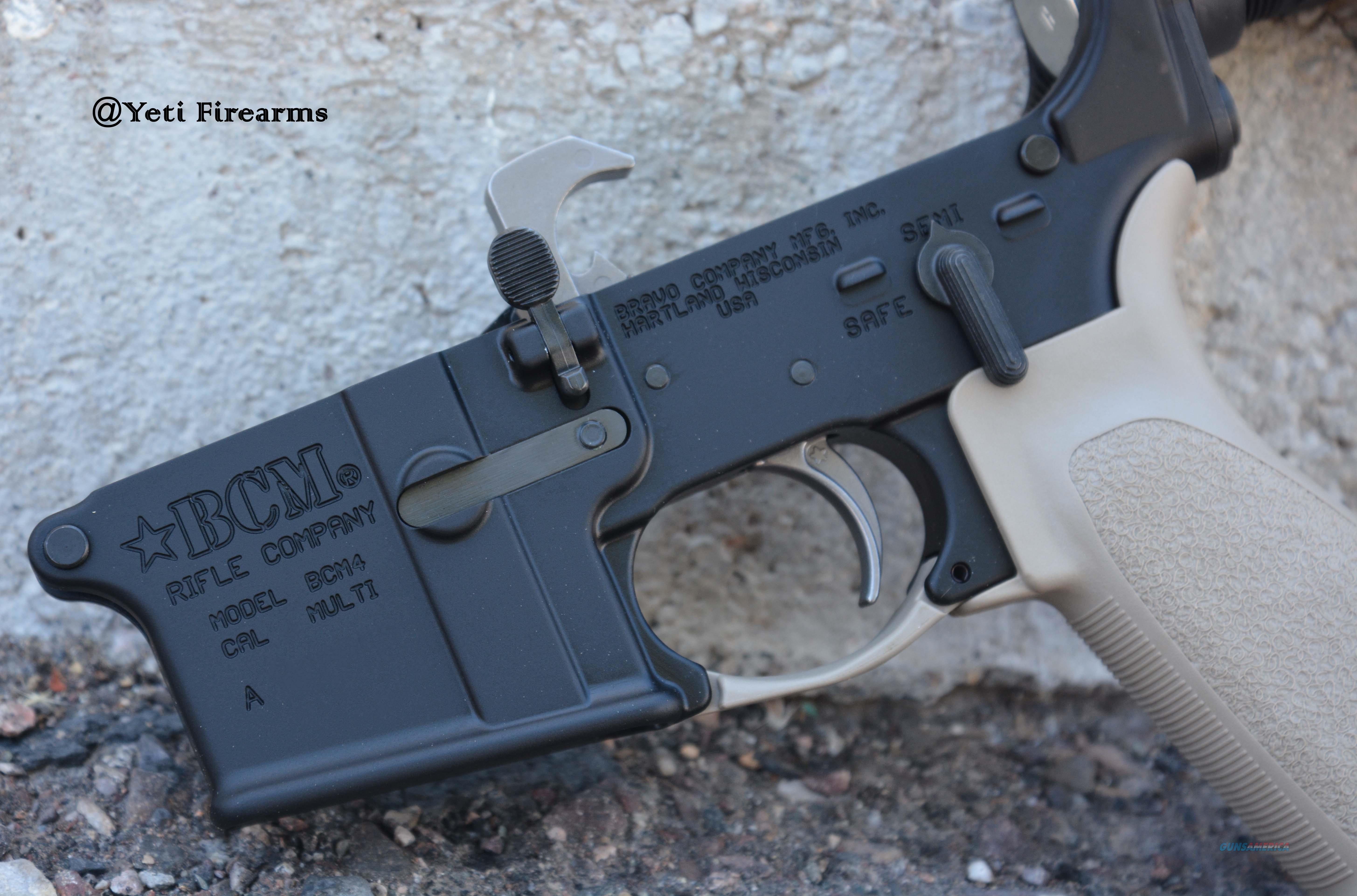 Bcm Complete Bcm4 Ar 15 Lower Mod 0 Stock Fde For Sale 5248