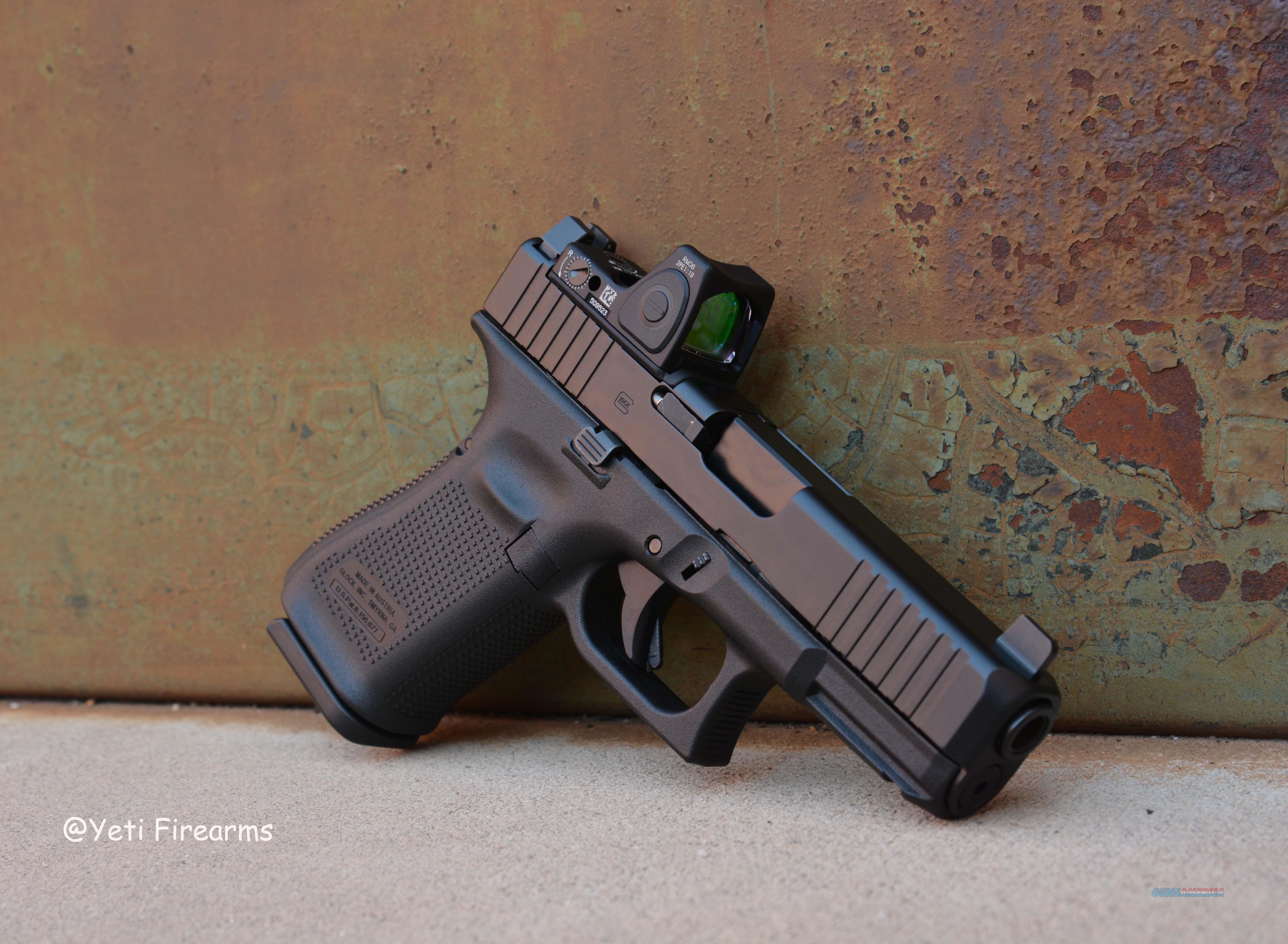 Glock 19 G5 MOS 9mm W/ Trijicon RMR RM06 Amerig... for sale