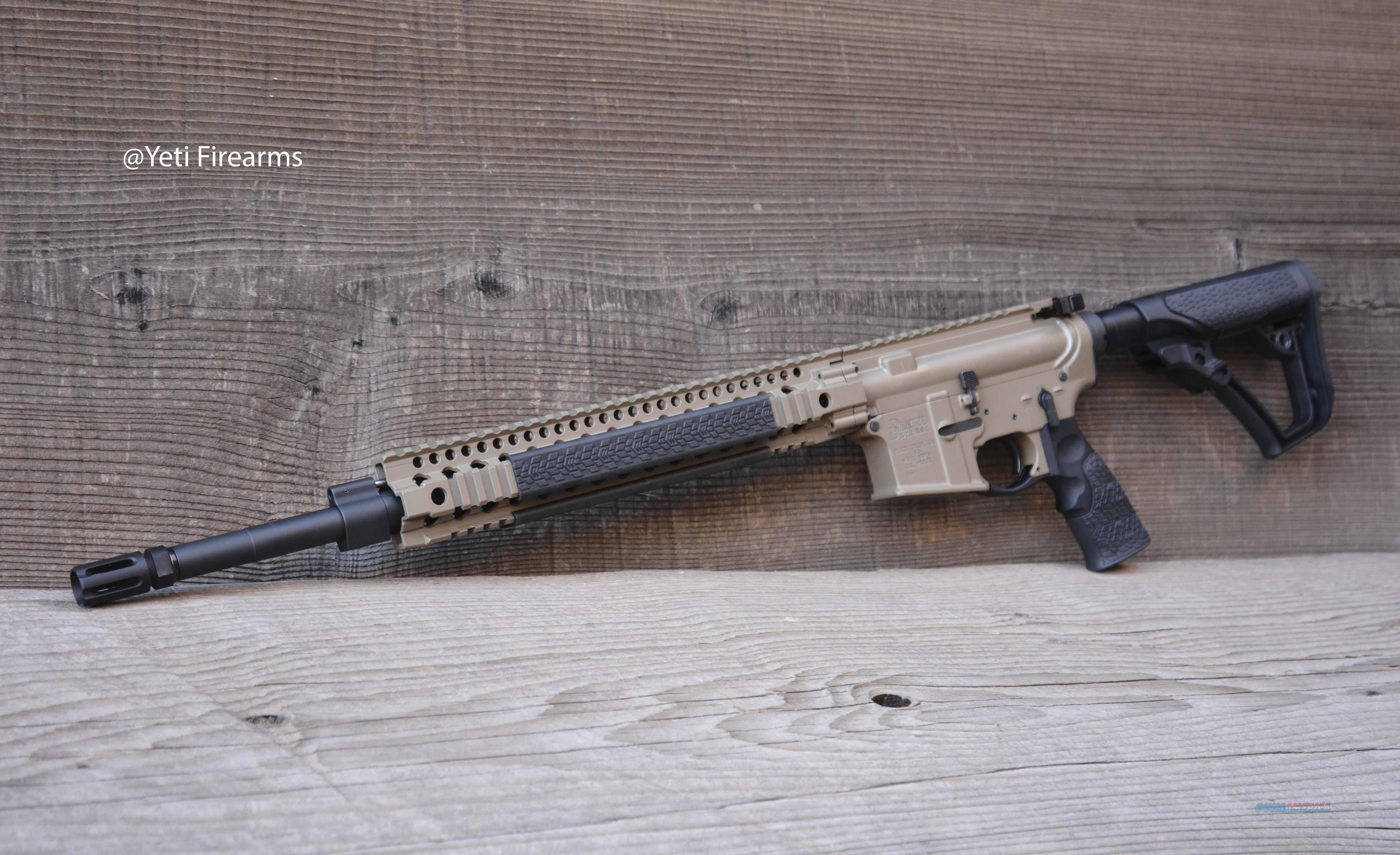 Daniel Defense Custom Fde Mk12 Ar 1 For Sale At