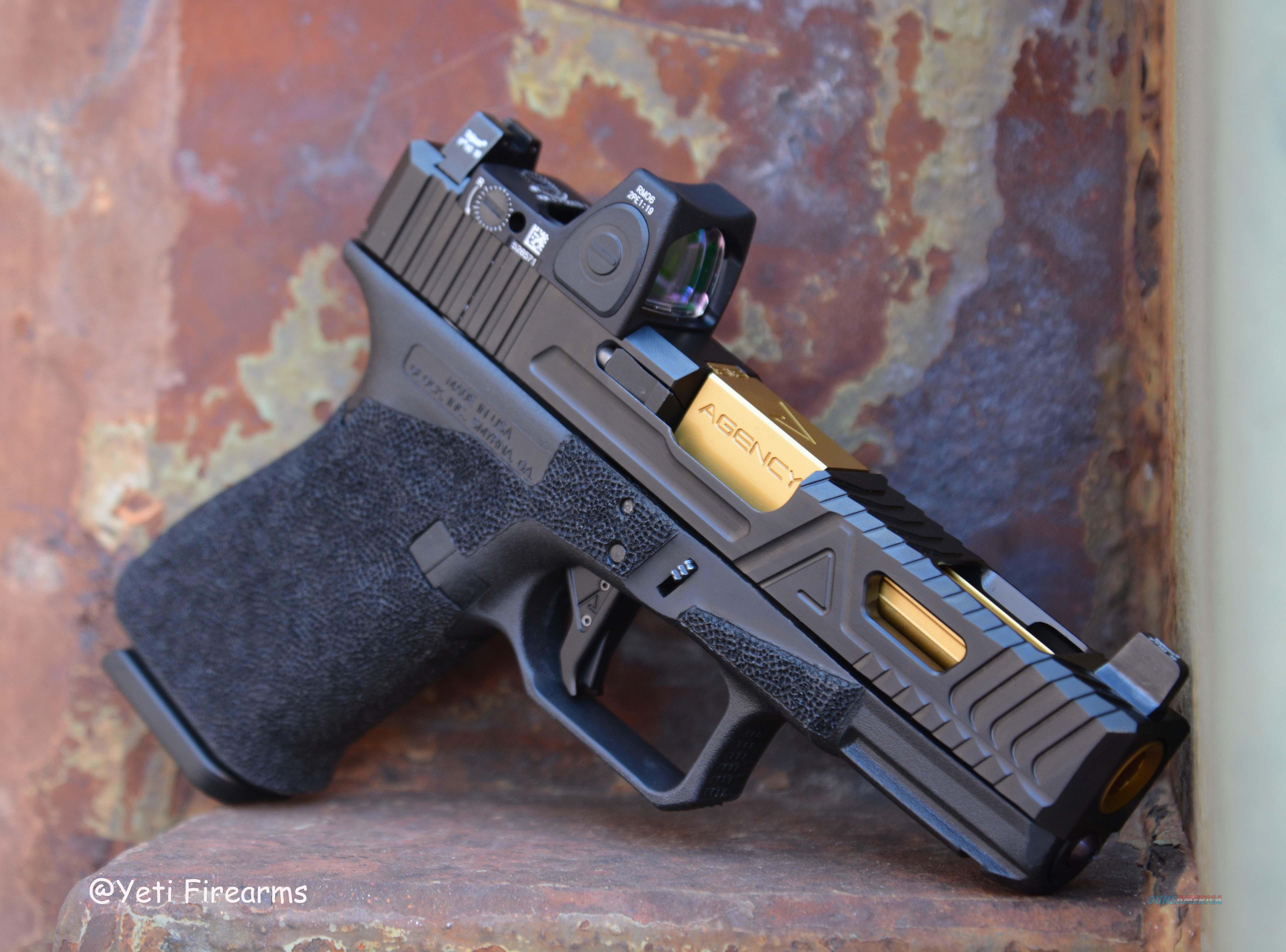 Agency Arms Glock 19 G3 9mm Urban Build W/ RMR ... for sale