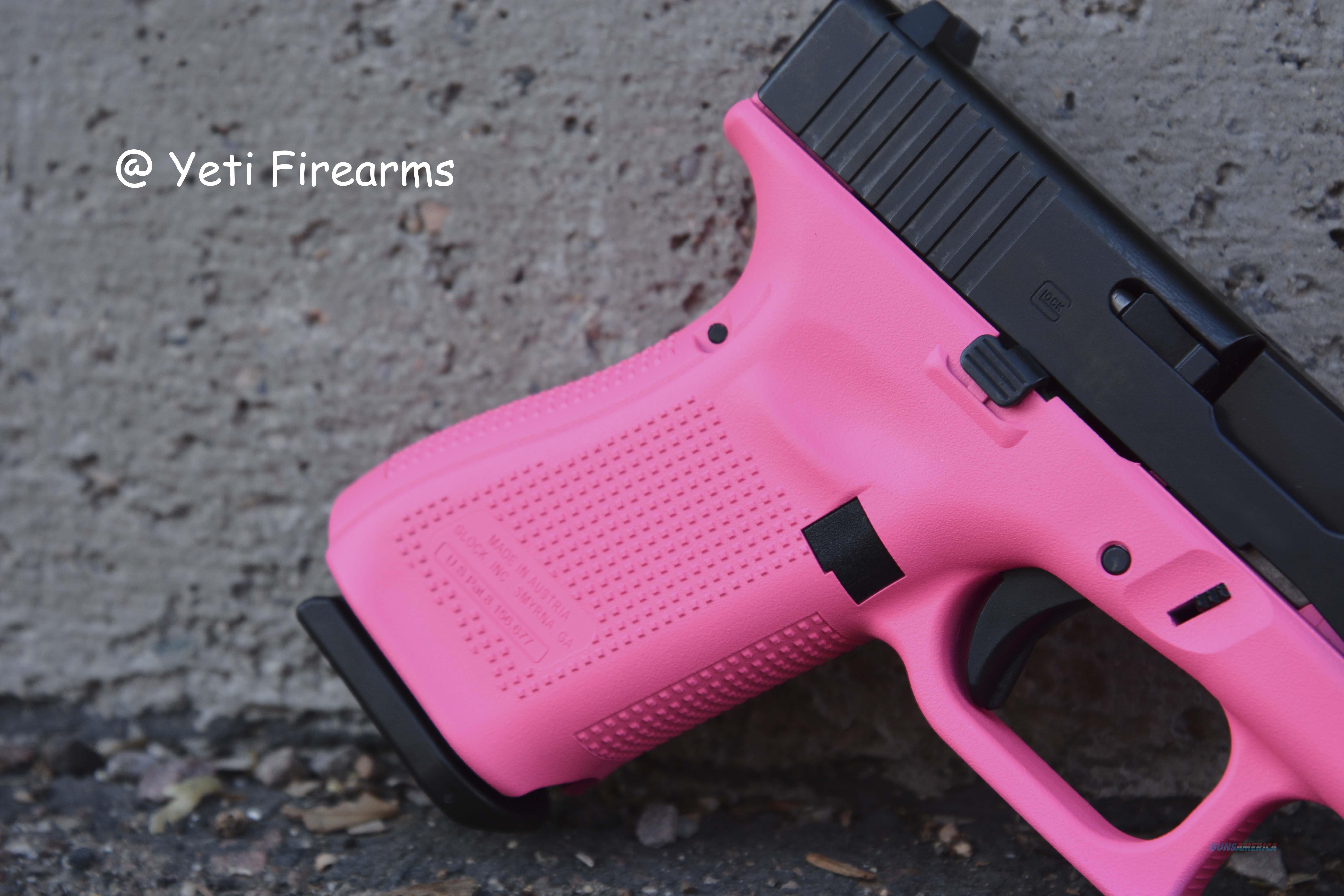 Glock 19 Gen 5 9mm Hot Pink Frame No CC Fee G5 for sale