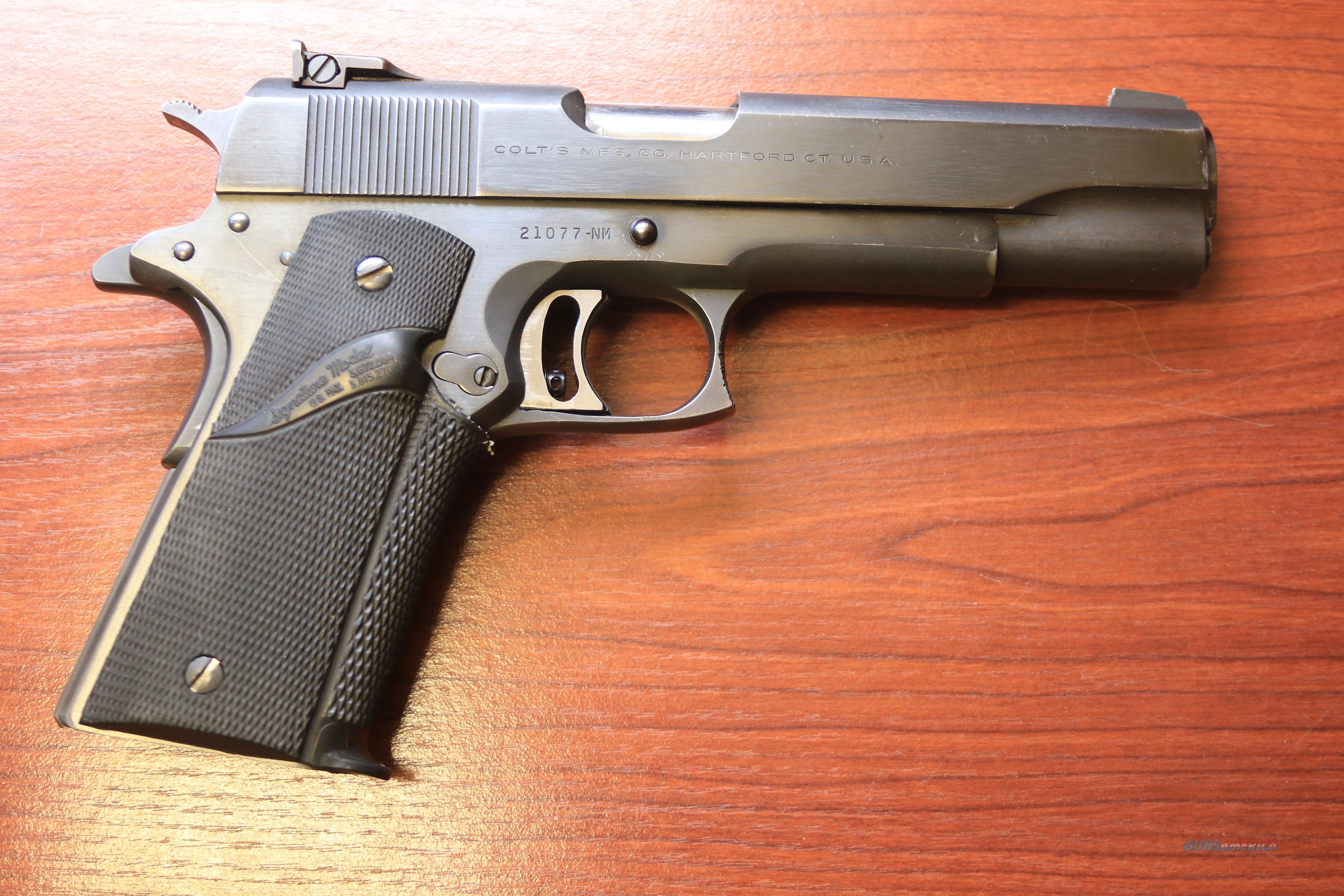 Colt 1911 45 N.m. Customized Bt Aus For Sale At Gunsamerica.com 